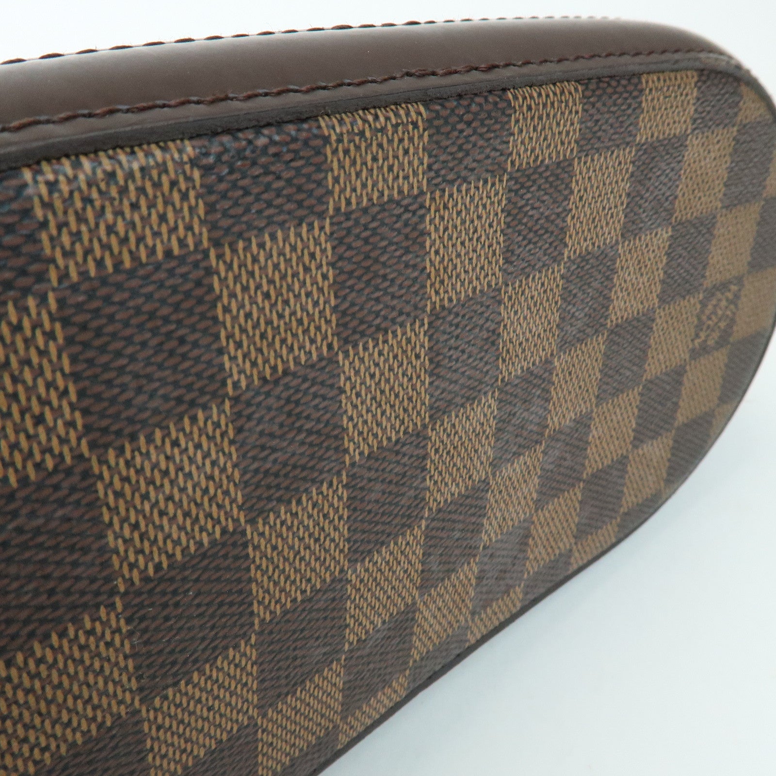 Louis Vuitton Damier Manosque PM Canvas Tote Bag Ebene N51121