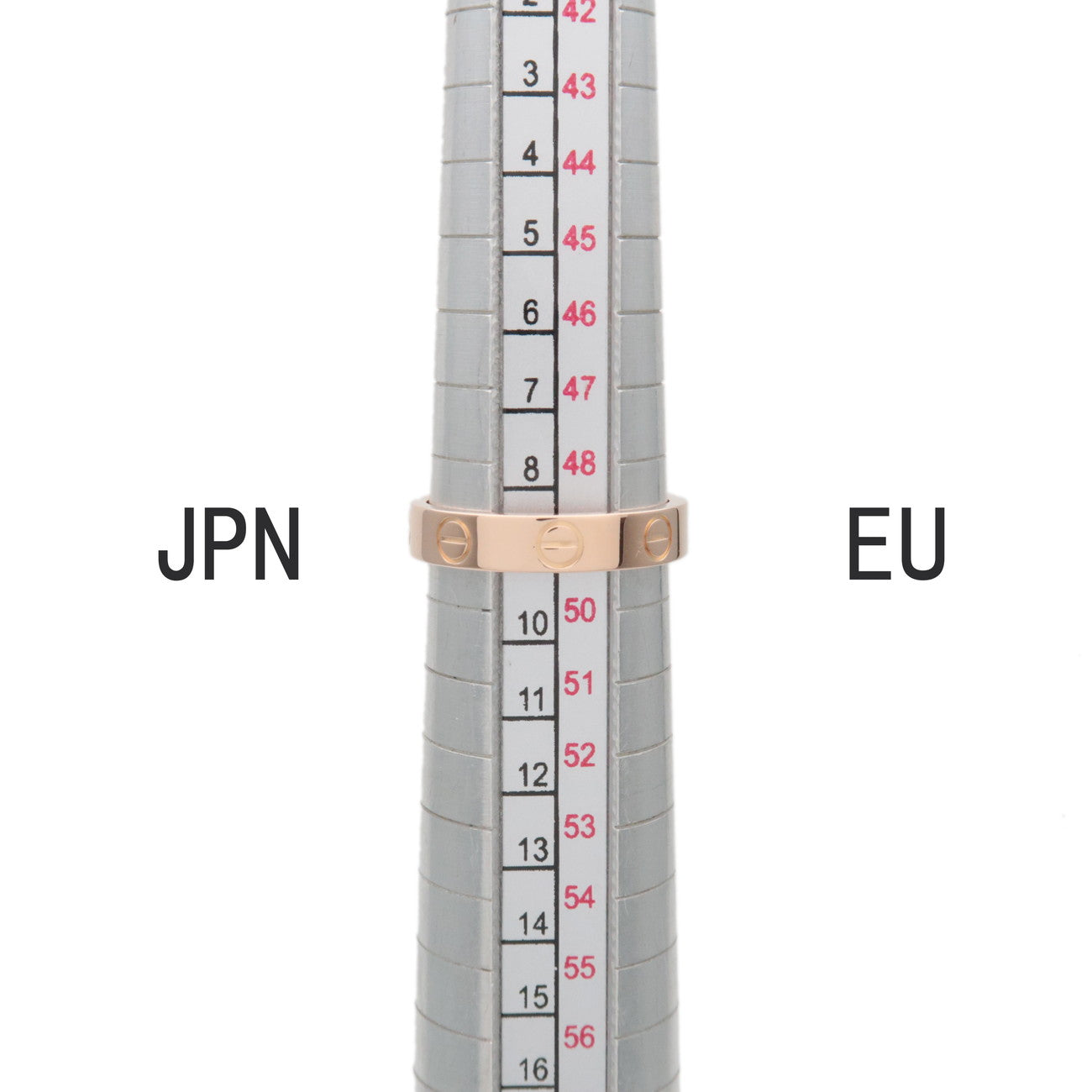 Cartier Mini Love Ring K18 750PG Rose Gold #49 US5 EU49 HK10.5