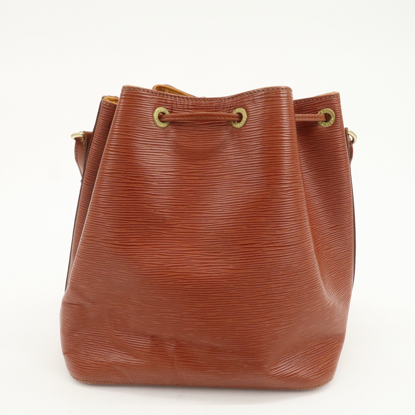 Louis Vuitton Epi Petit Noe Shoulder Bag Kenya Brown M44103