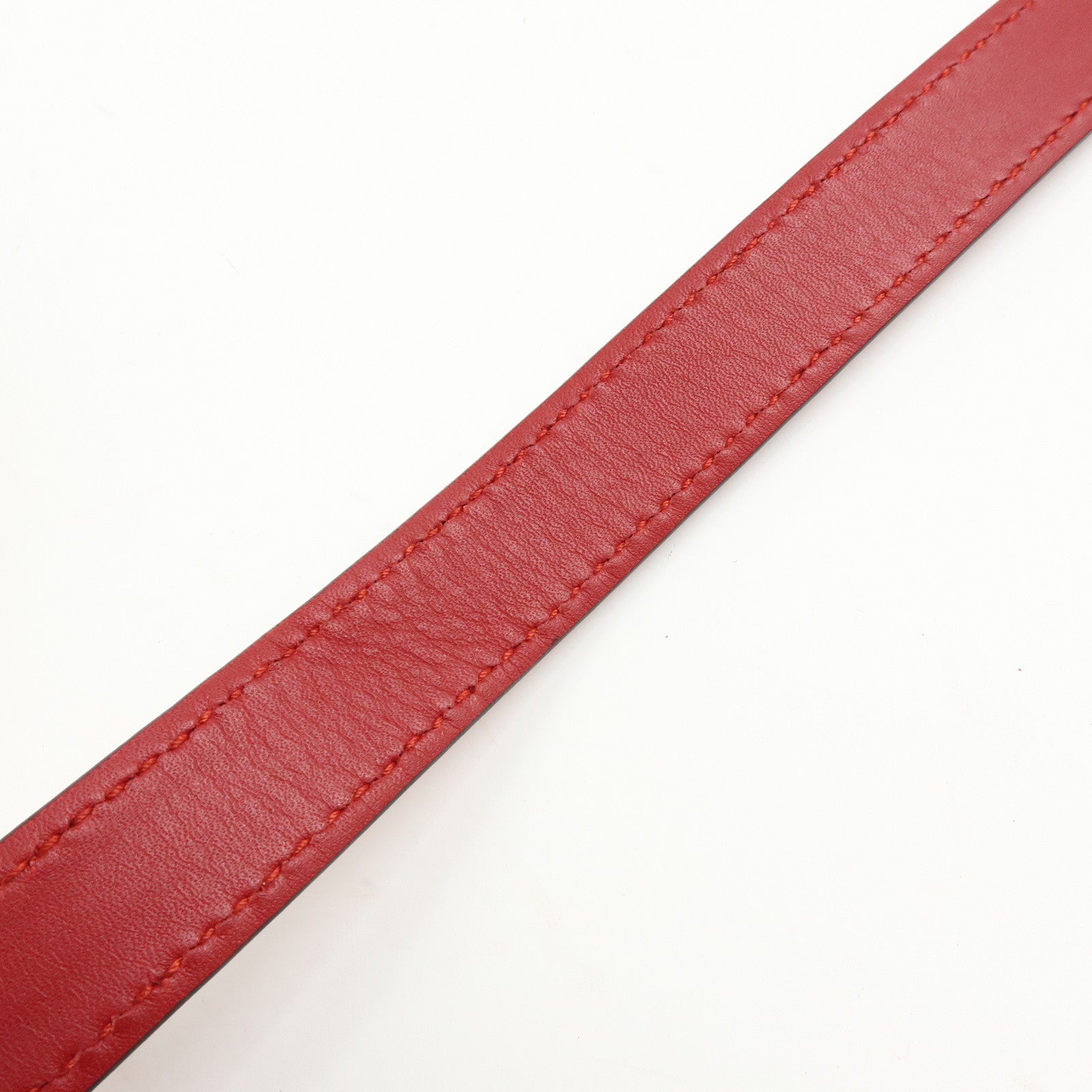 GUCCI Bamboo Nymphaea Leather 2Way Bag Hand Bag Red 453767