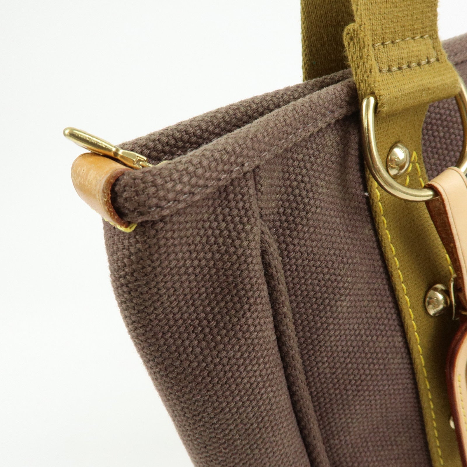 Louis Vuitton Antigua Cabas MM Tote Bag Shoulder Bag Brown M40086