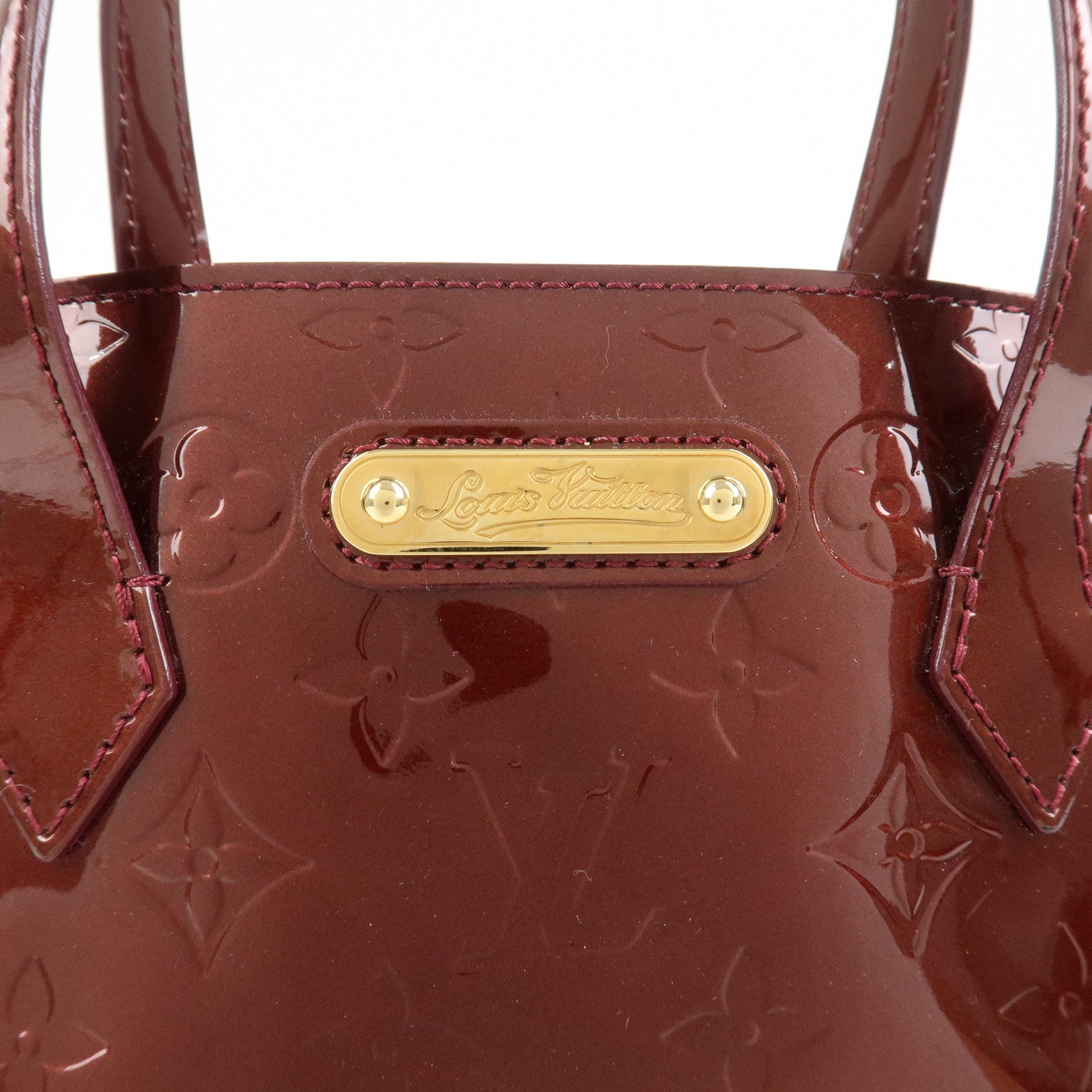 Louis Vuitton Monogram Vernis Wilshire PM Rouge Faurviste M91644