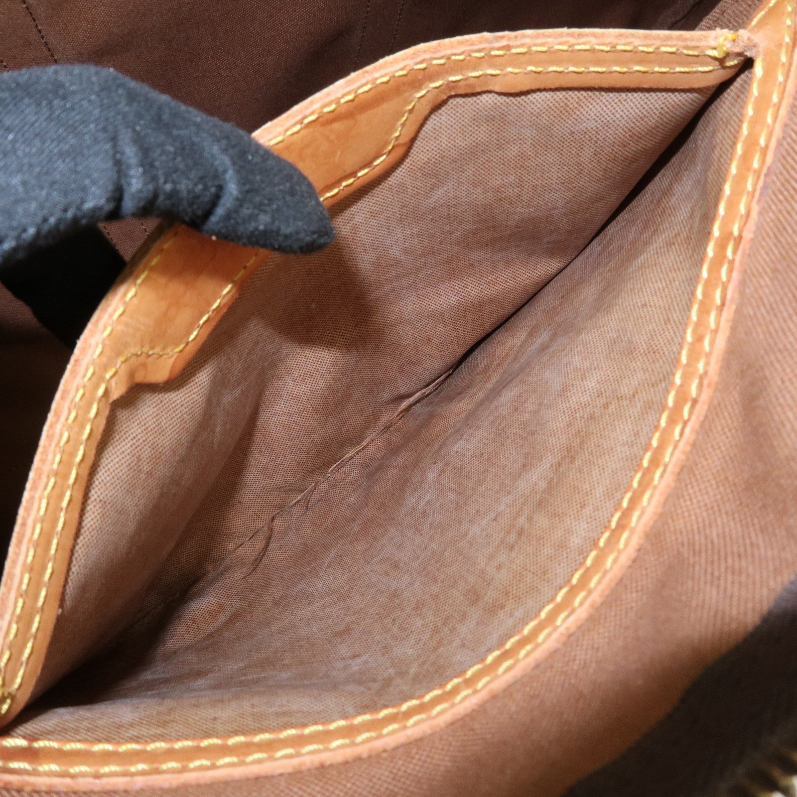 Louis Vuitton Monogram Flanerie 45 Shoulder Bag Brown M51115