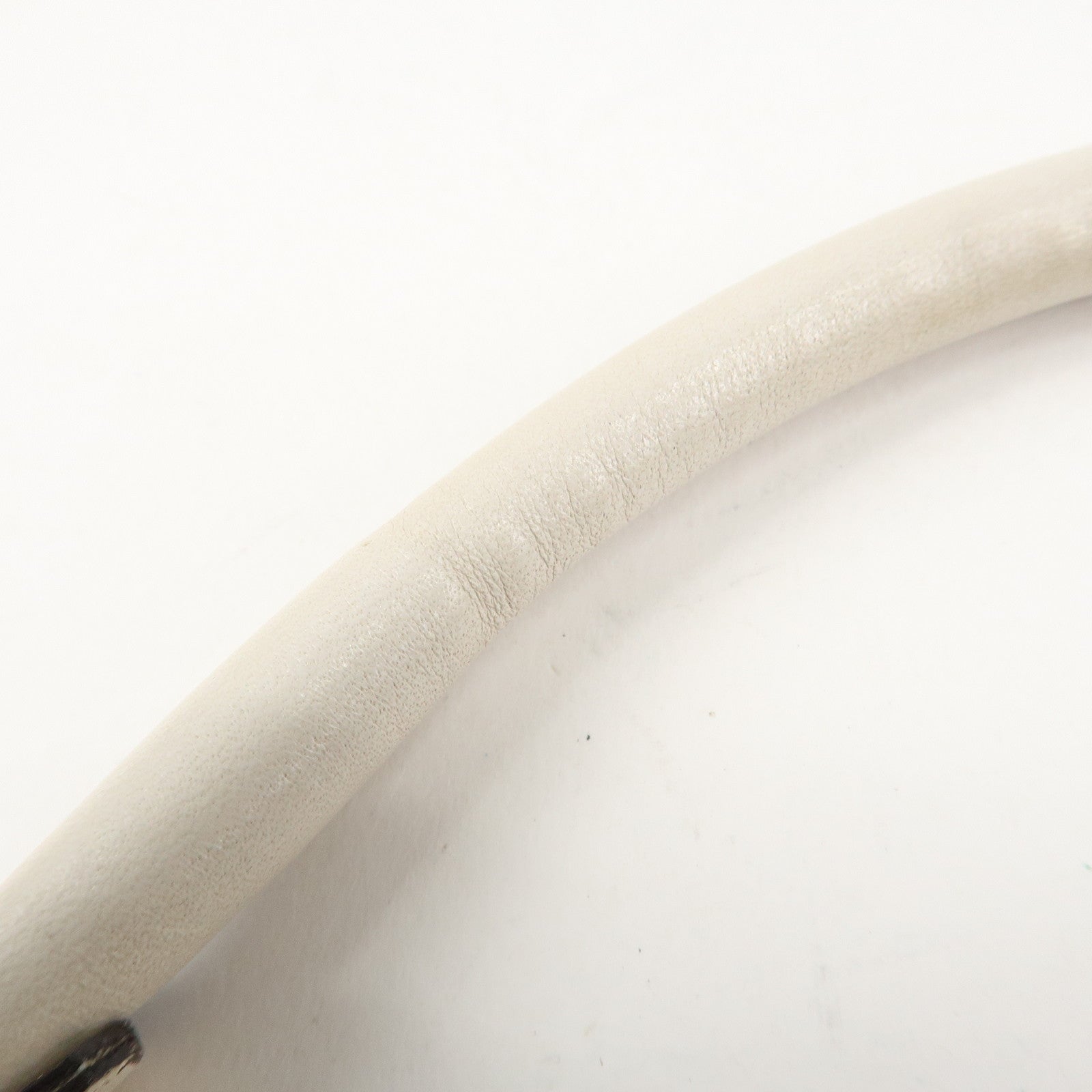 GUCCI Abbey GG Canvas Leather Shoulder Bag Beige 190525 Used