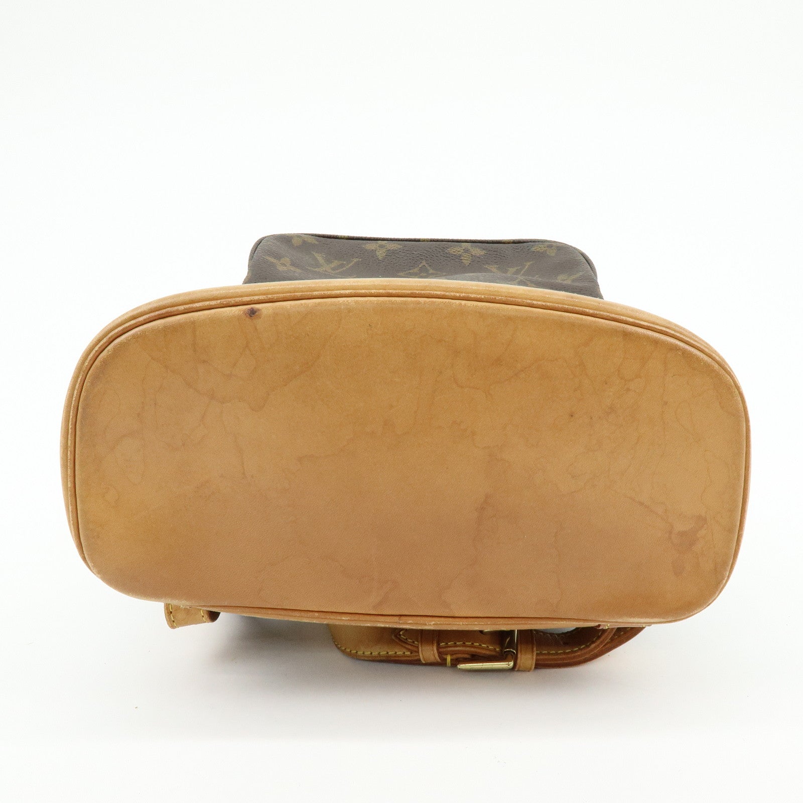 Louis Vuitton Monogram Montsouris MM Backpack Rucksack Brown M51136