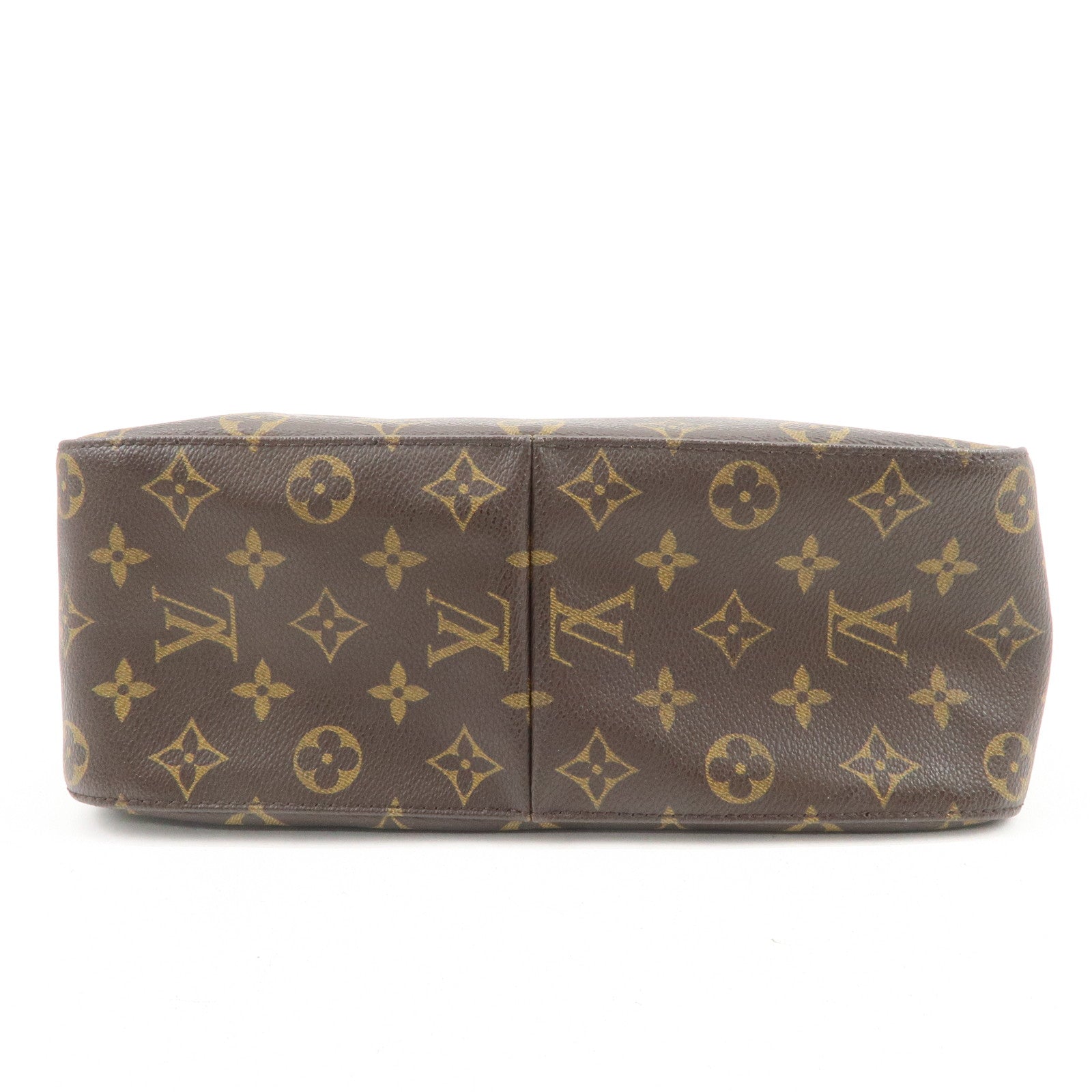 Louis Vuitton Monogram Looping GM Shoulder Bag Brown M51145