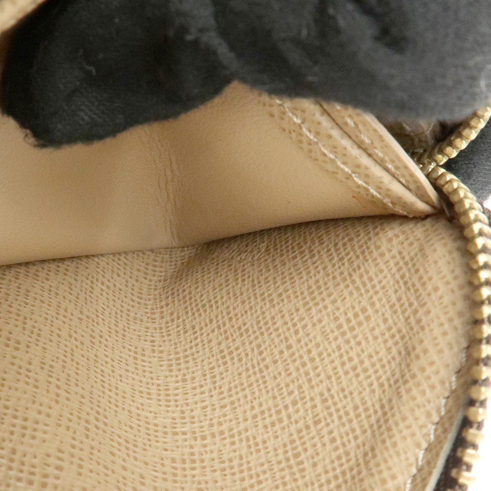 Louis Vuitton Monogram Pochette Cles Complis T&B Coin Case M58025