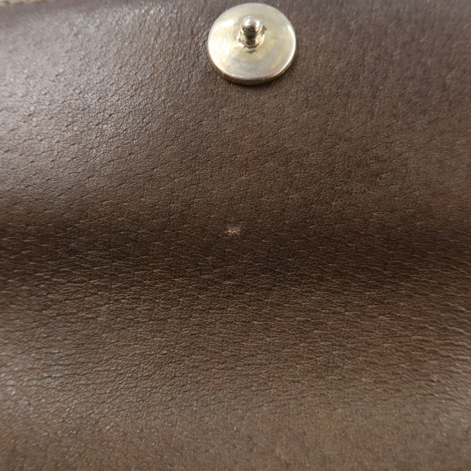 GUCCI Old Gucci GG Supreme Cosmetic Pouch Clutch Bag Beige