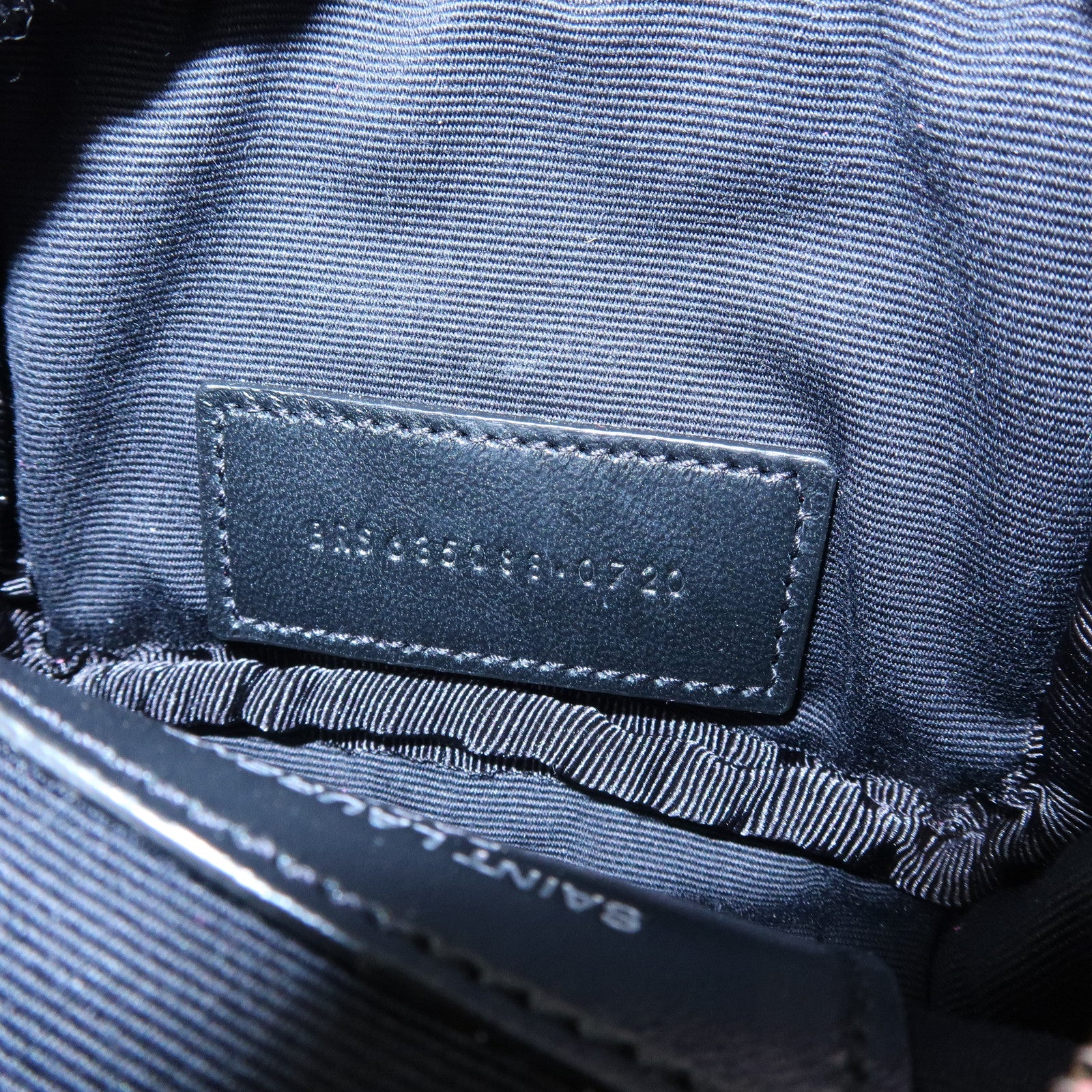 SAINT LAURENT PARIS Cassandra Leather Baby Lou Camera Bag 635088