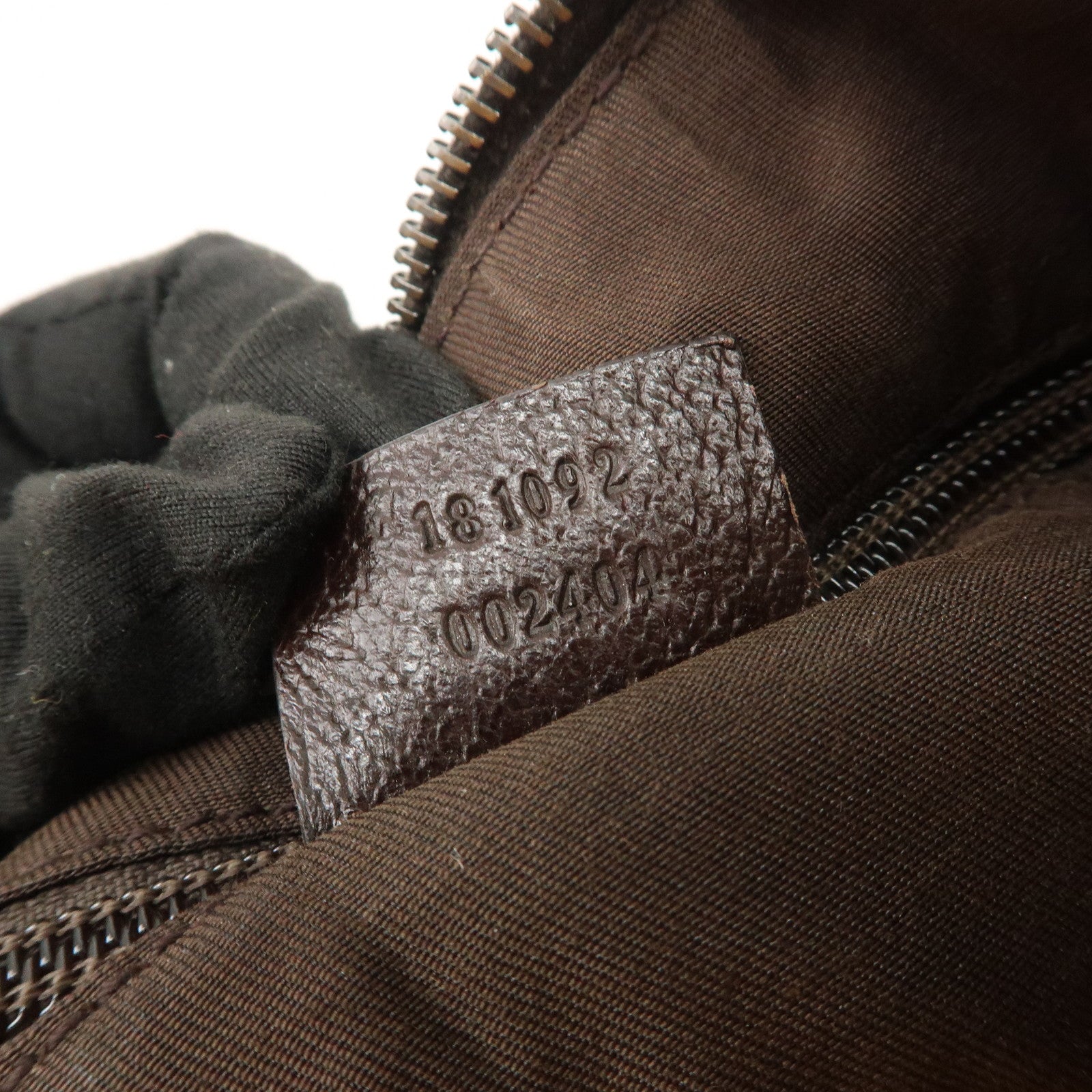 GUCCI Sherry GG Canvas Leather Shoulder Bag Beige Brown 181092