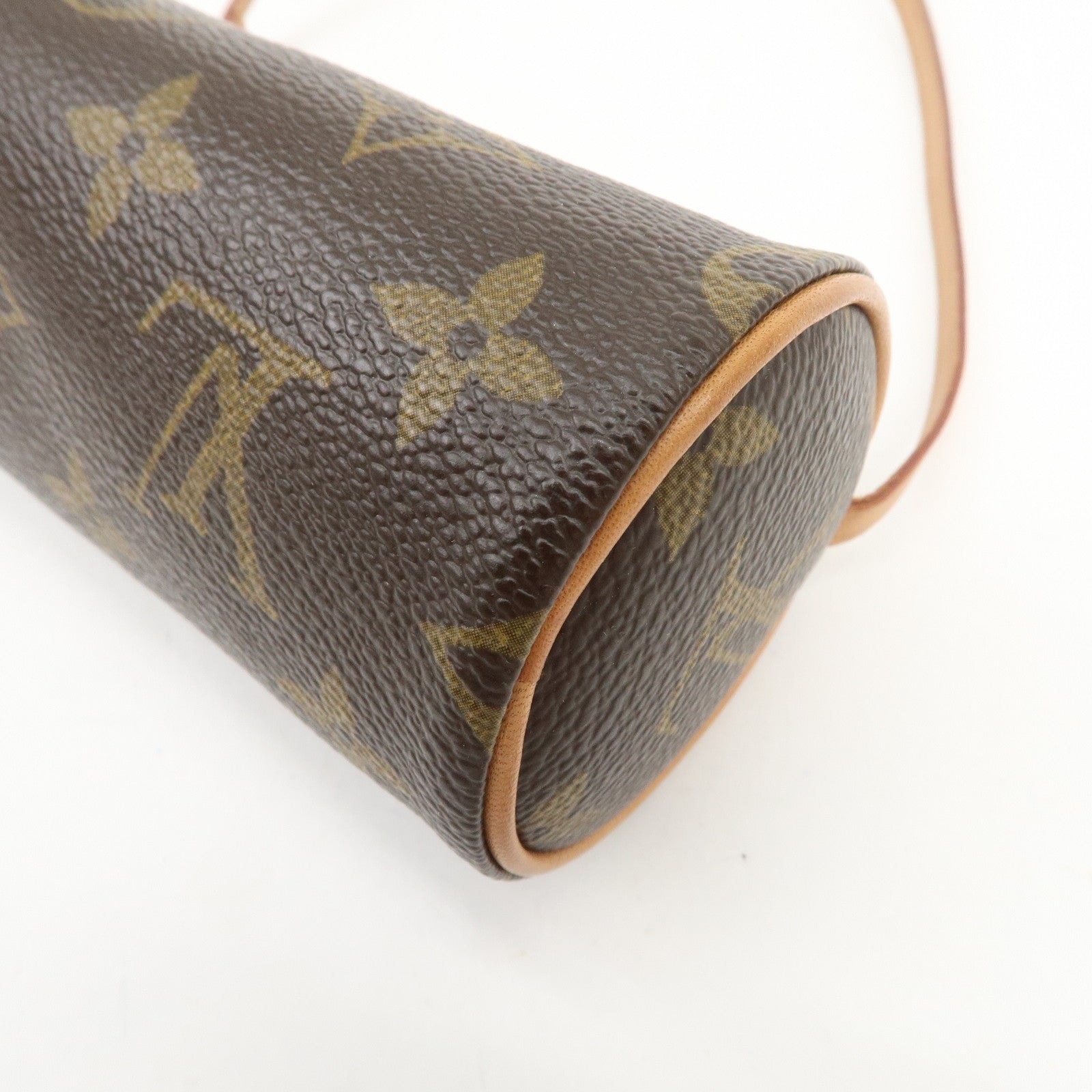 Louis Vuitton Mini Pouch for Papillon Bag New Style Brown