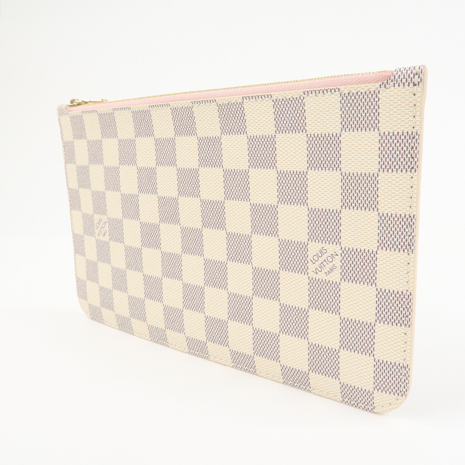 Louis Vuitton Damier Azur Canvas Pouch for Neverfull MM Tote Bag