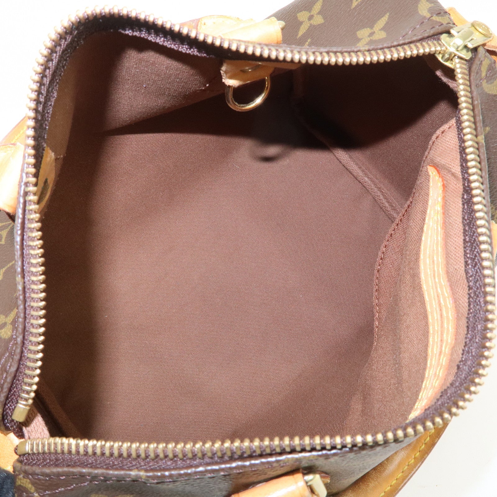 Louis Vuitton Monogram Speedy 25 Boston Bag Hand Bag Brown M41528