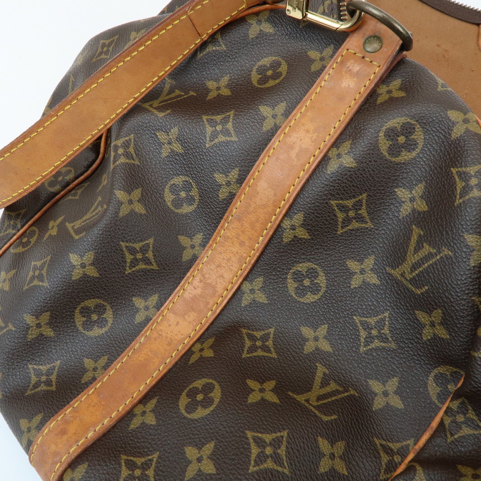 Louis Vuitton Monogram Keep All Bandouliere 55 Boston Bag M41414