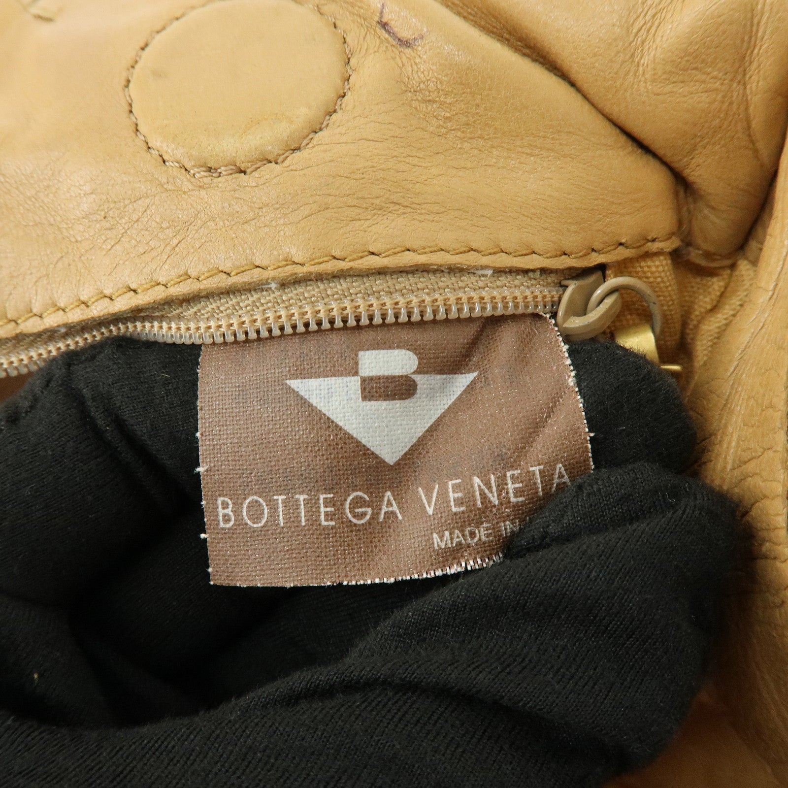 BOTTEGA VENETA Intrecciato Nappa Leather Hand Shoulder Bag Brown