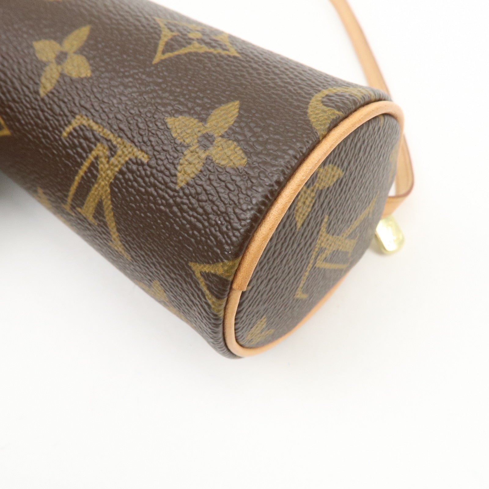 Louis Vuitton Mini Pouch for Papillon Bag New Style Brown
