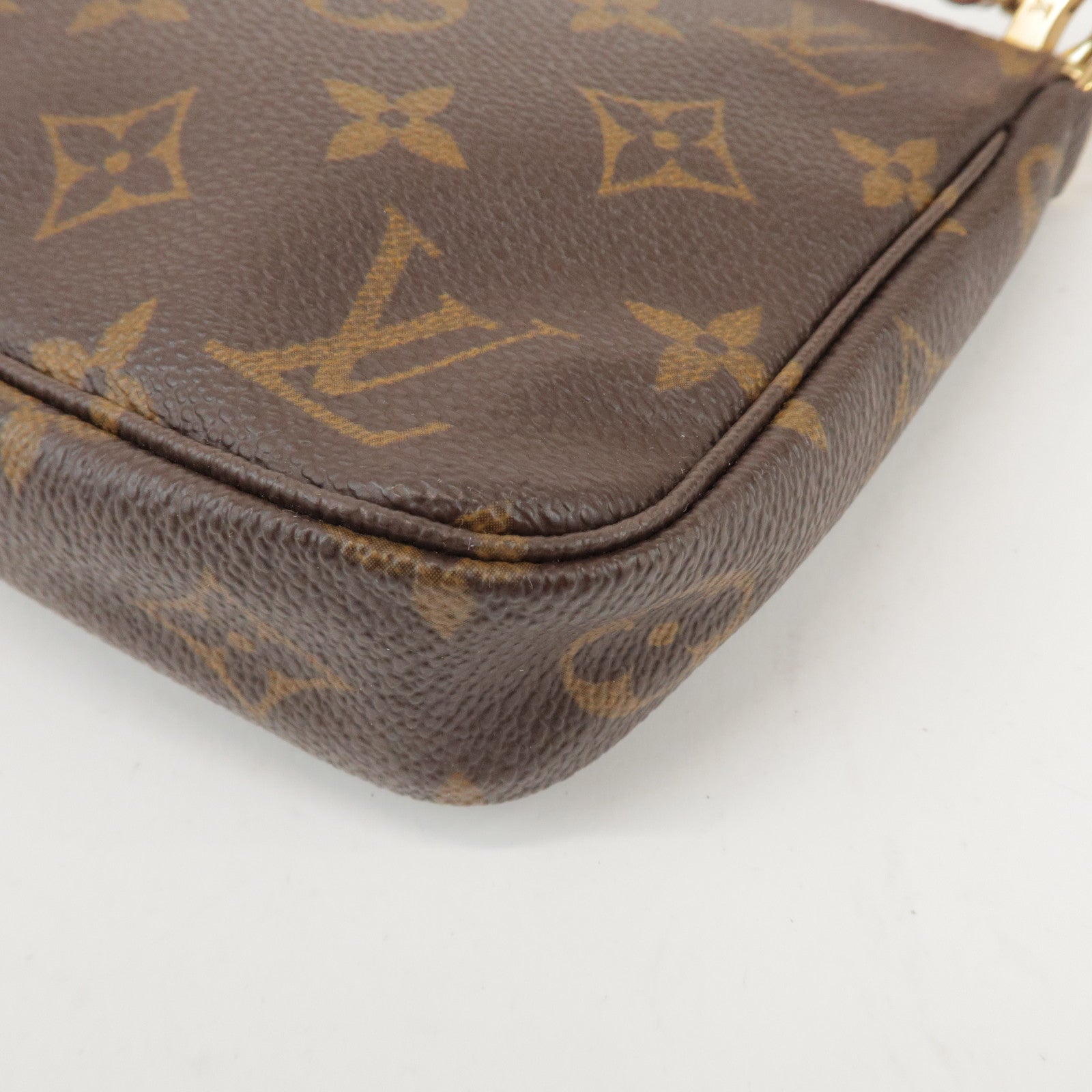 Louis Vuitton Monogram Pochette Accessoires Pouch Hand Bag M51980