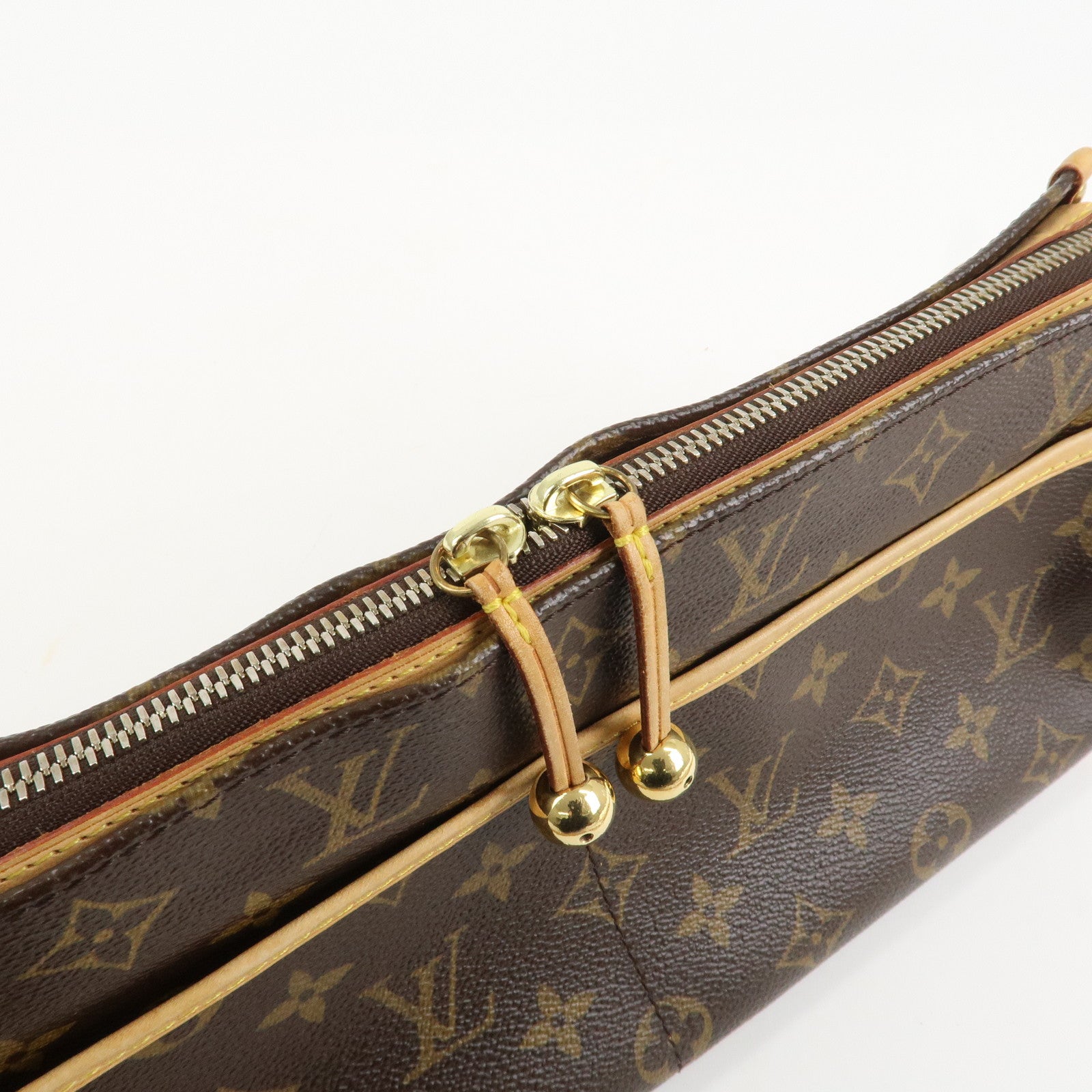 Louis Vuitton Monogram Popincourt Long Shoulder Bag Brown M40008 Used