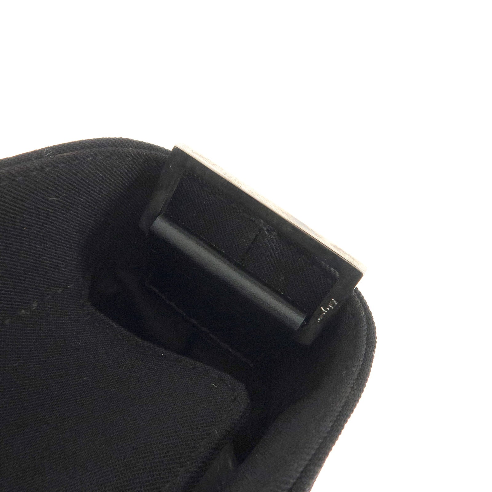 Ferragamo Logo Nylon Hand Bag Shoulder Bag Black