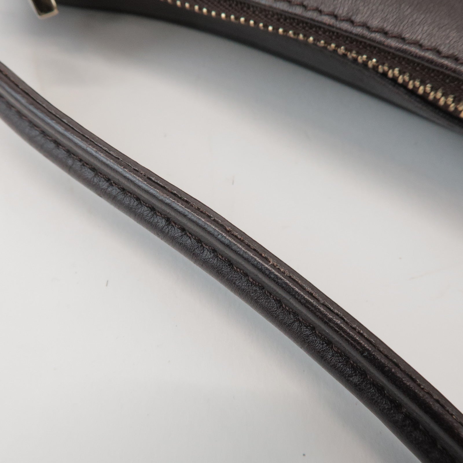 Louis Vuitton Damier Sauvage Tiger Hair Calf Hand Bag Brown M92132