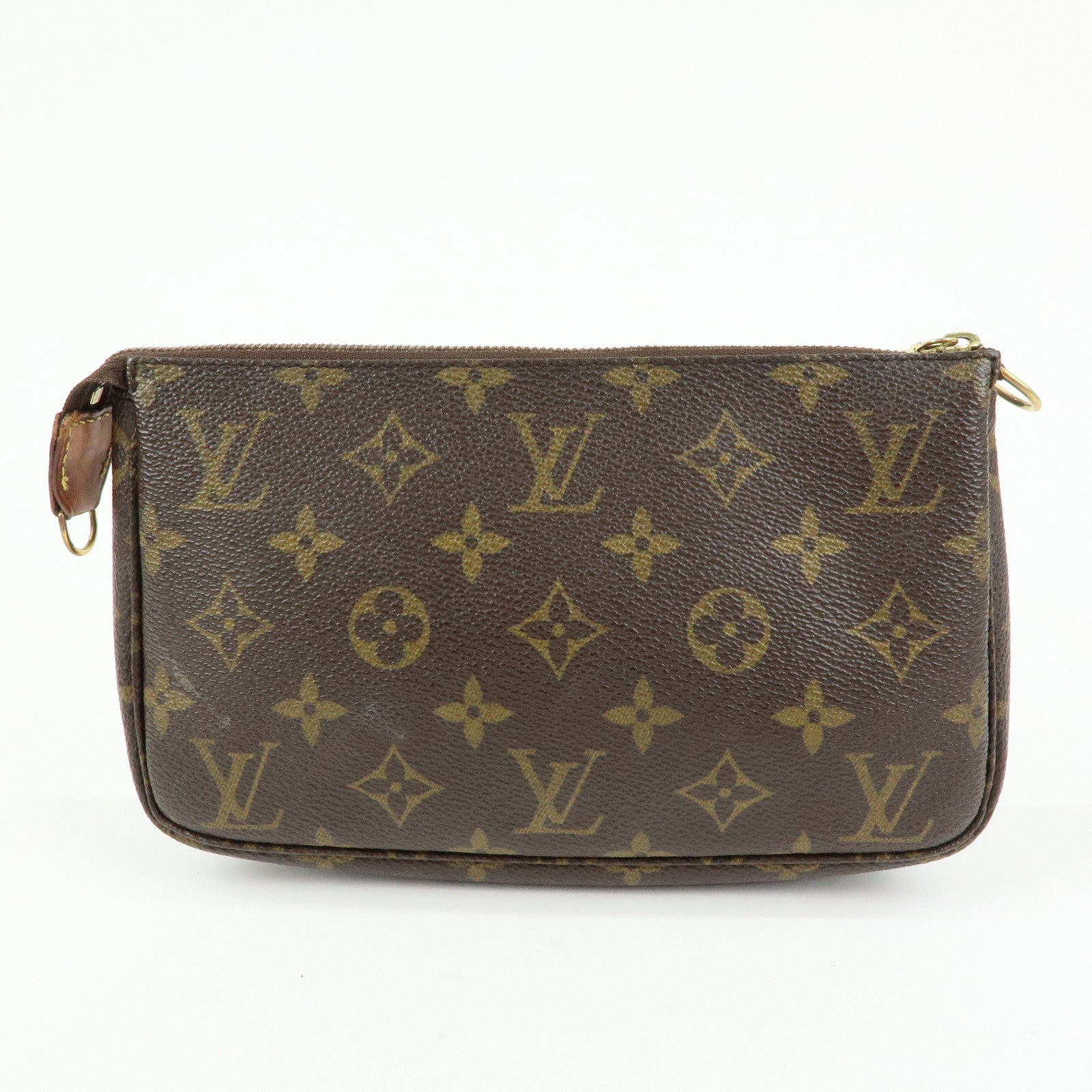 Louis Vuitton Monogram Pochette Accessoires Pouch Hand Bag M51980