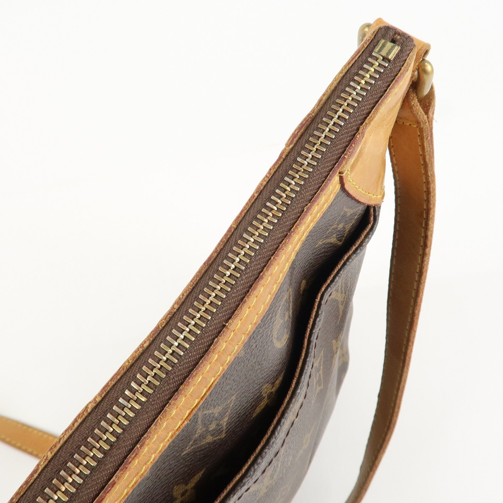 Louis Vuitton Monogram Odeon PM Shoulder Bag Brown M56390 Used