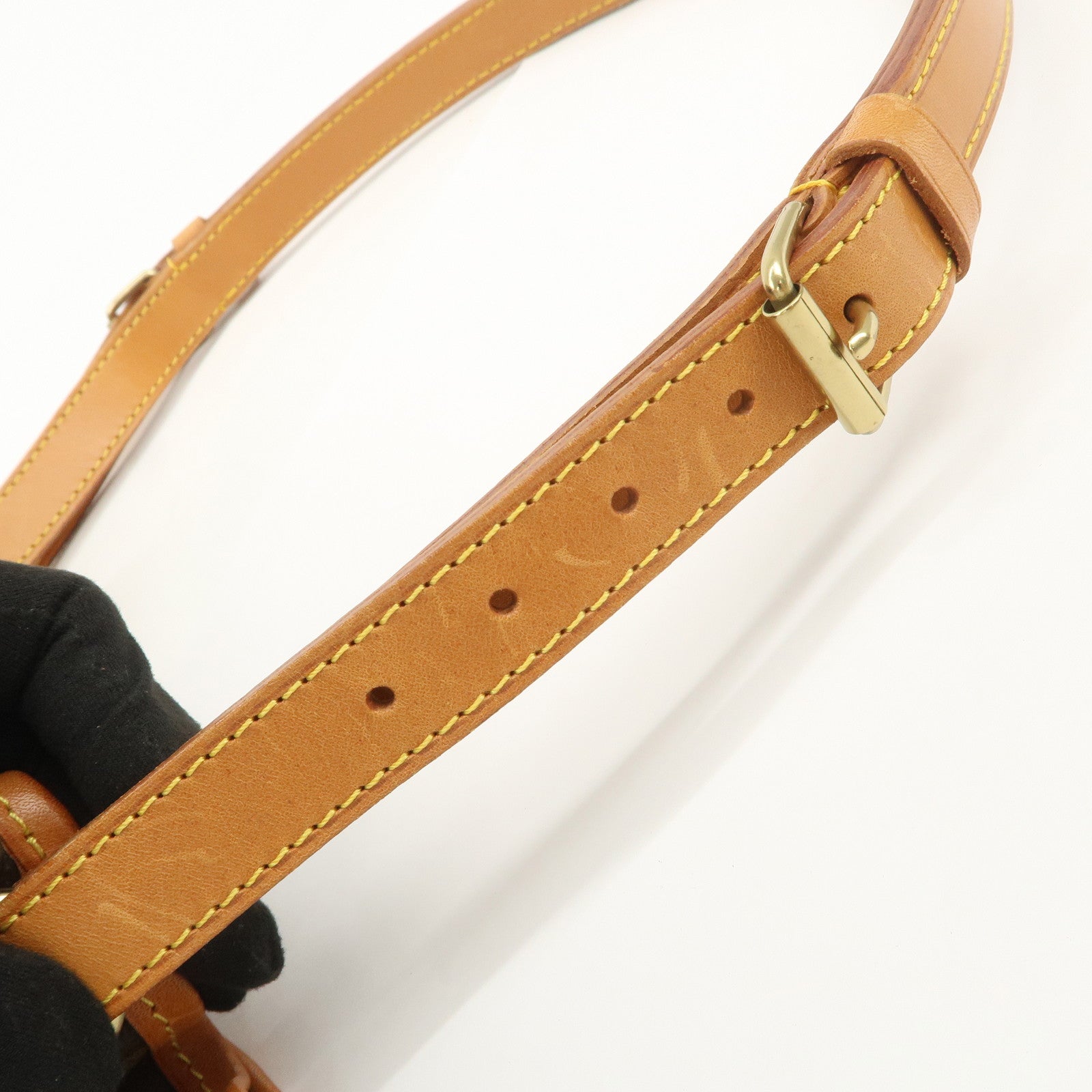 Louis Vuitton Monogram Petit Noe Shoulder Bag Brown M42226