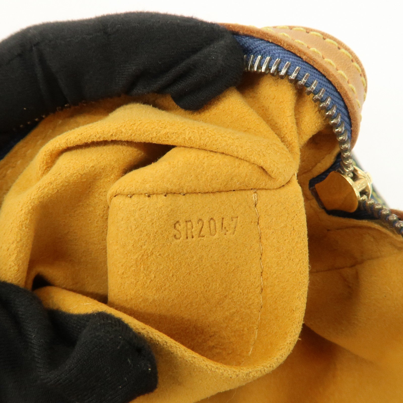 Louis Vuitton Monogram Denim Bum Bag Waist Bag Blue M95347