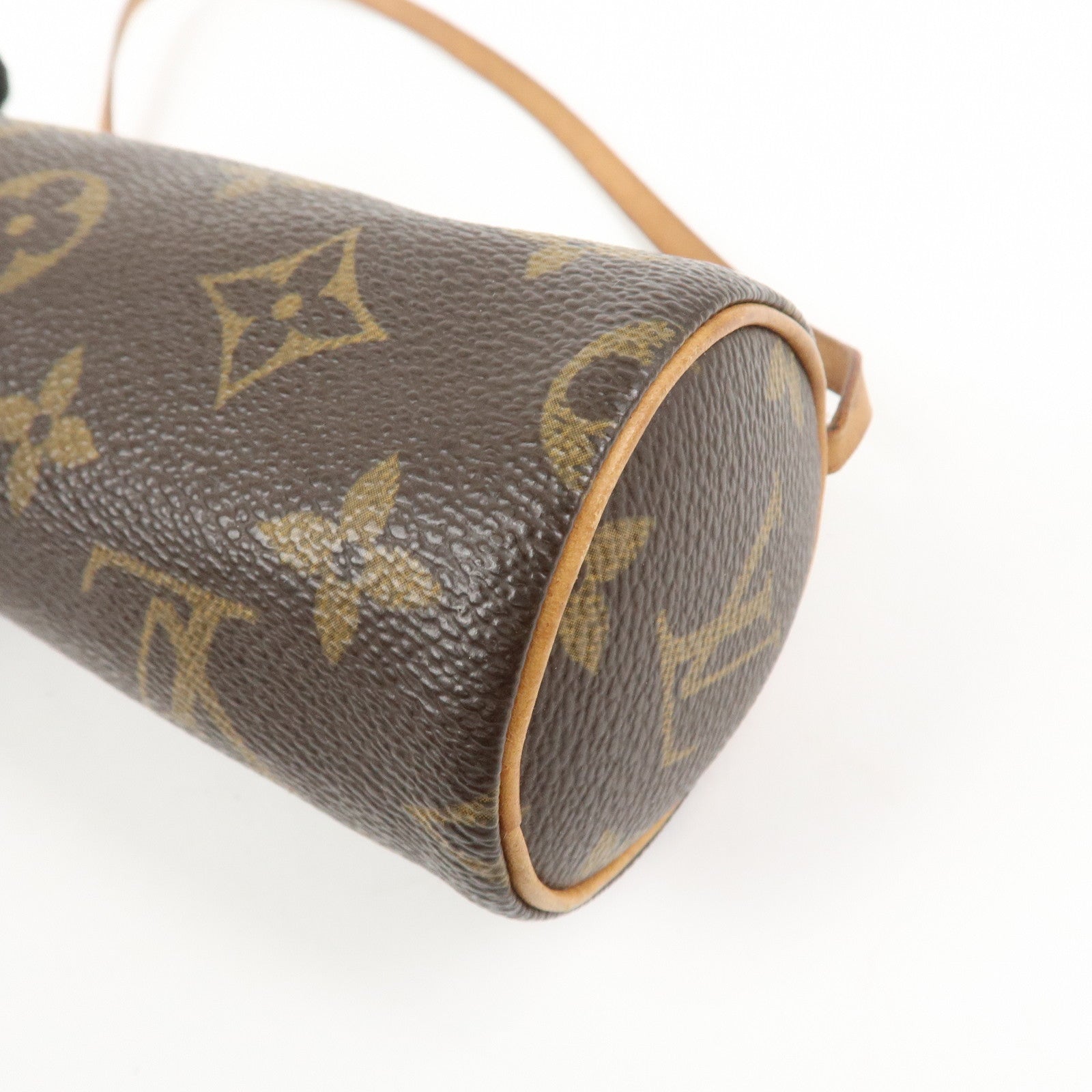 Louis Vuitton Monogram Mini Pouch for Papillon Bag New Style Brown