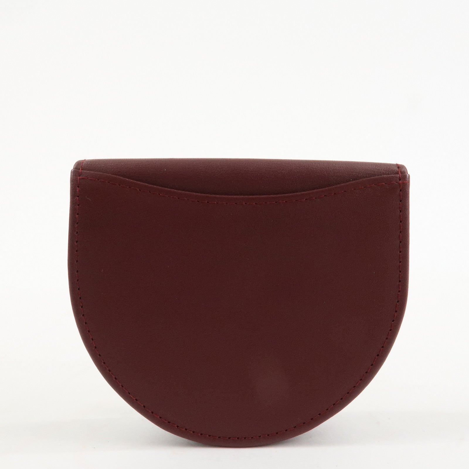 Cartier Must de Cartier Must Line Leather Coin Case L3000123 Used