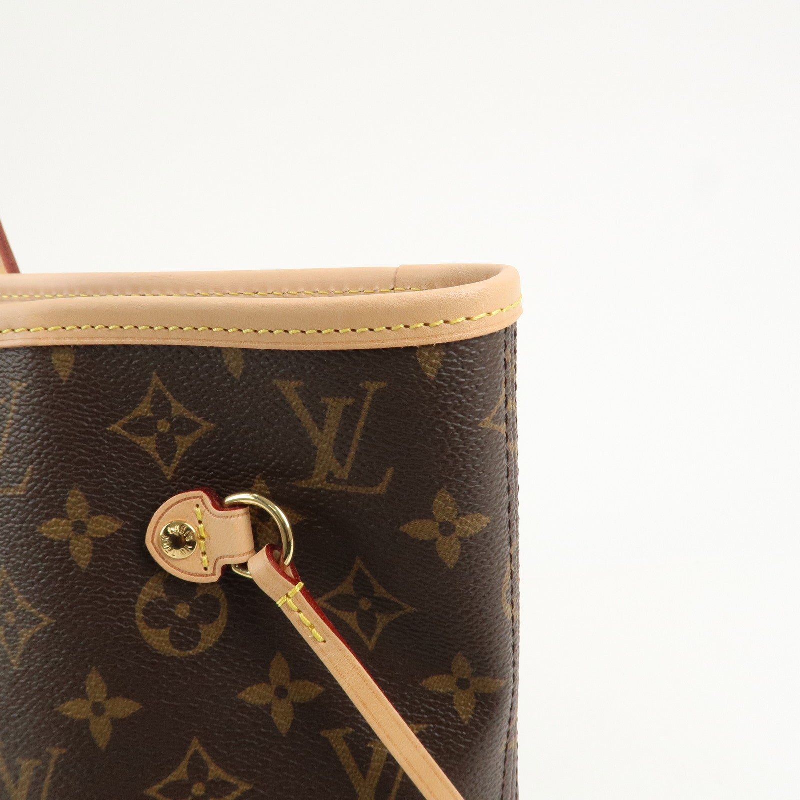 Louis Vuitton Monogram Neverfull MM Tote Bag Brown M40996