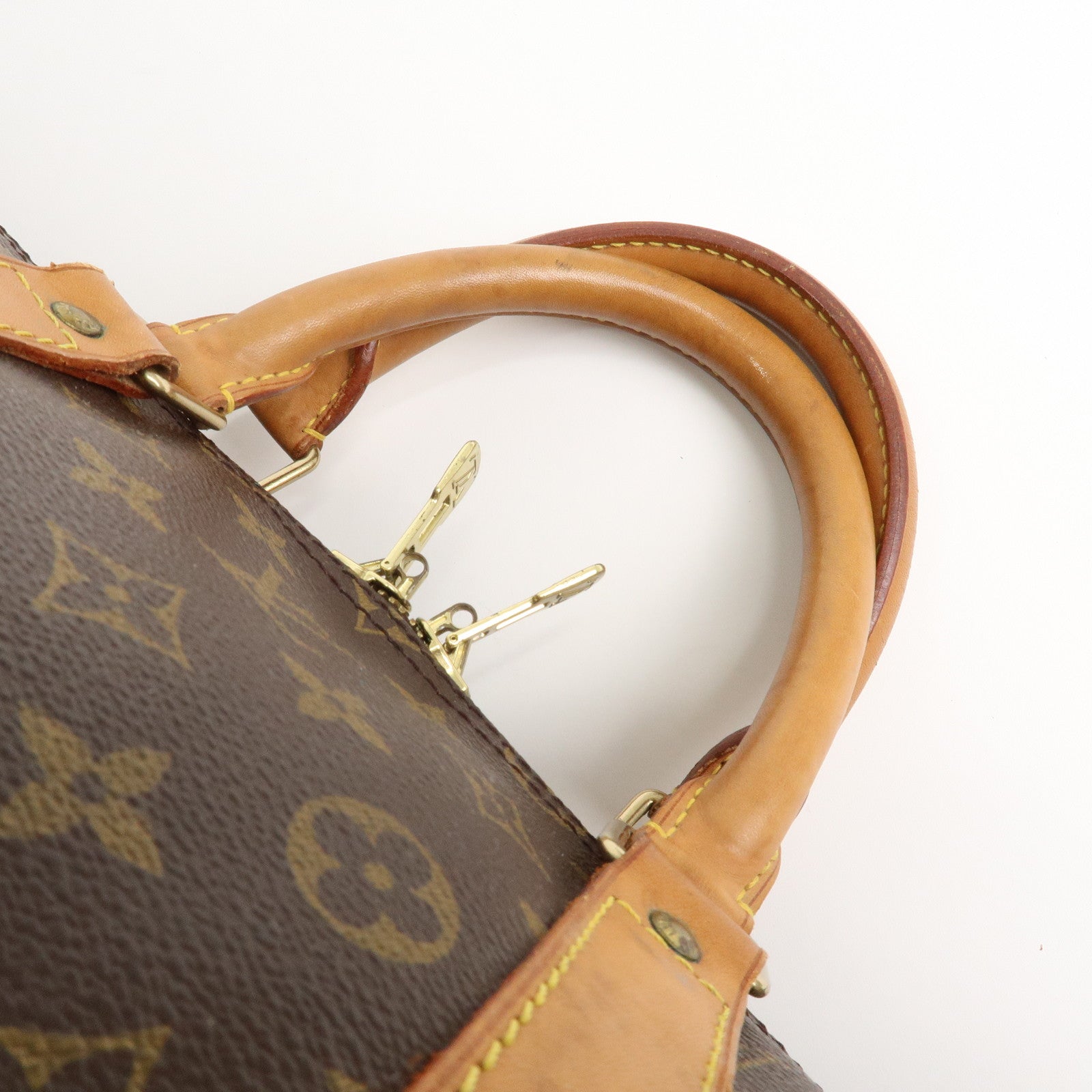 Louis Vuitton Monogram Keep All 55 Bandouliere Boston Bag M56714