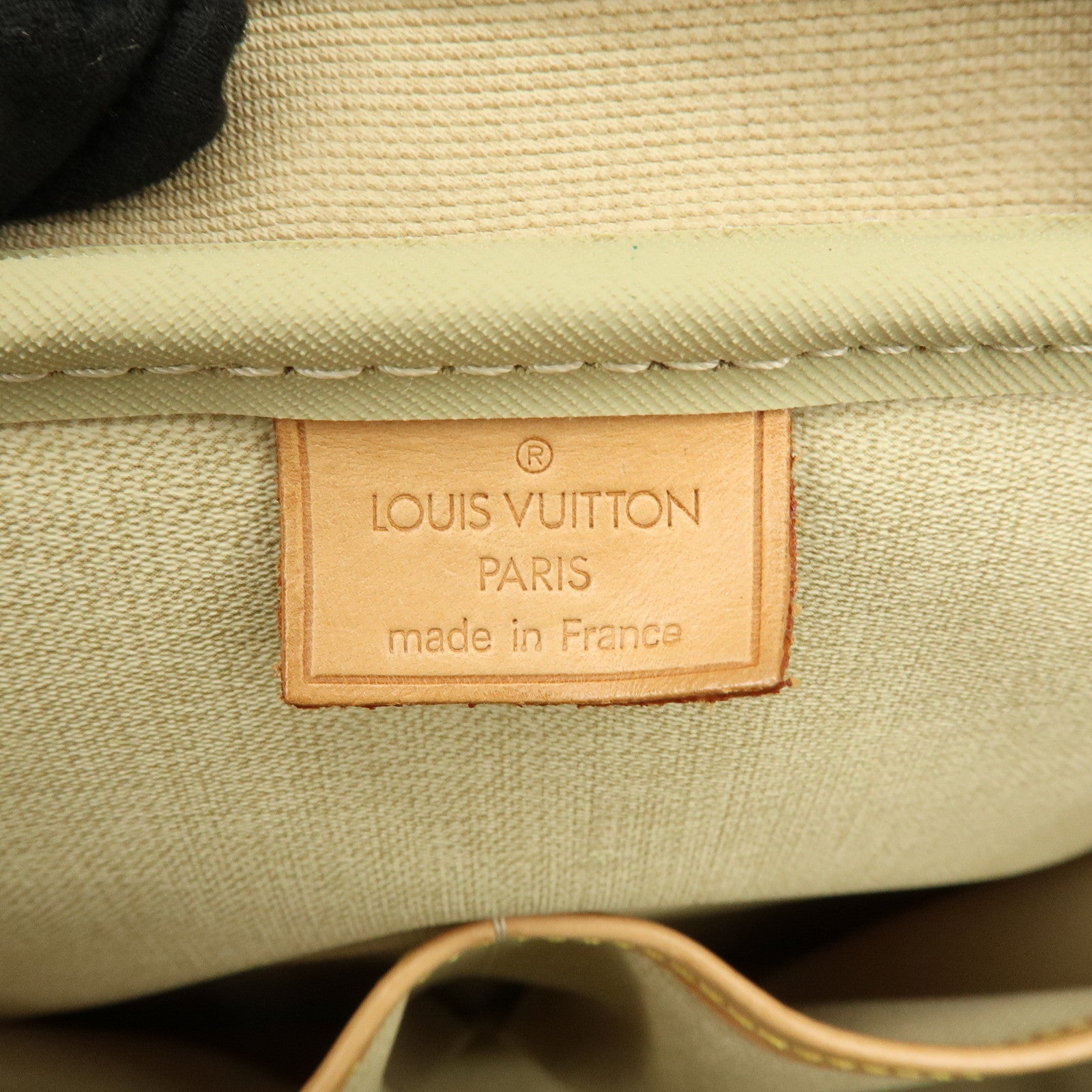 Louis Vuitton Monogram Canvas Deauville Hand Bag Brown M47270