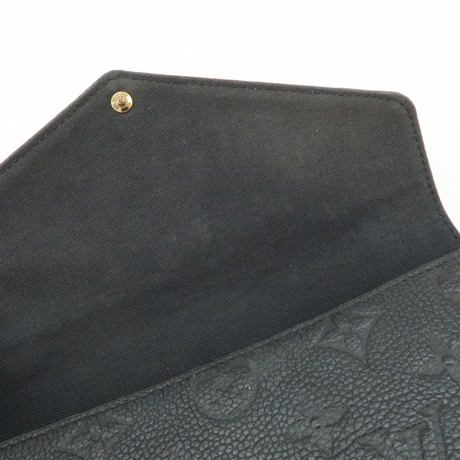 Louis Vuitton Monogram Empreinte Pochette Felicie Noir M82477