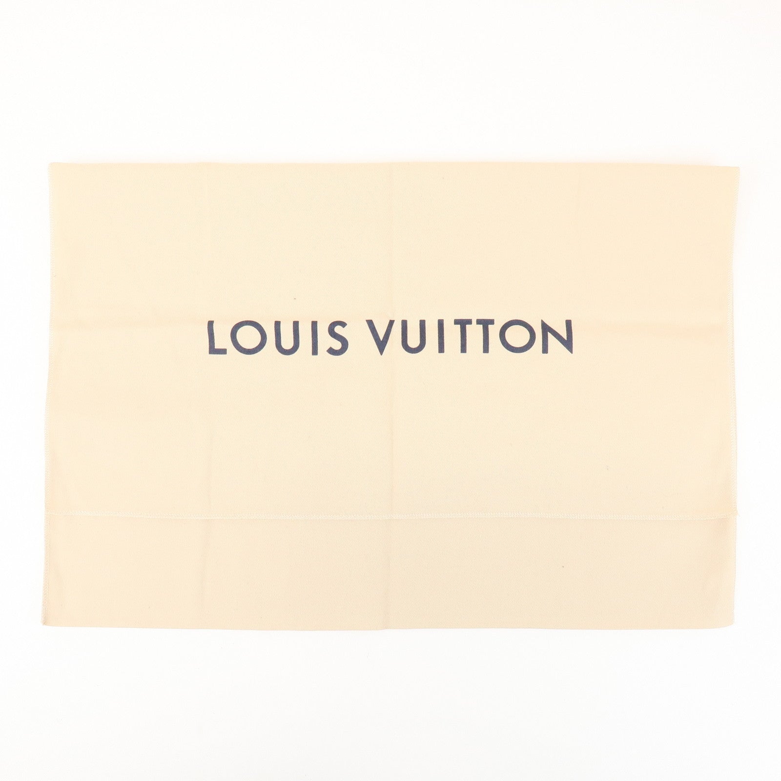 Louis Vuitton Set of 10 Dust Bag Storage Bag Flap Style Beige