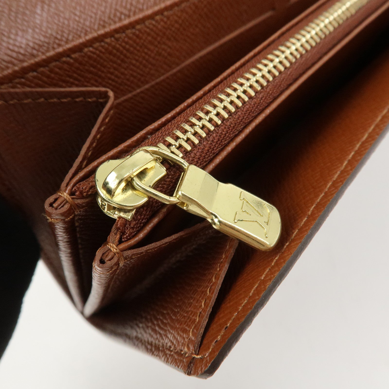 Louis Vuitton Monogram Porte Monnaie Credit Long Wallet M61726