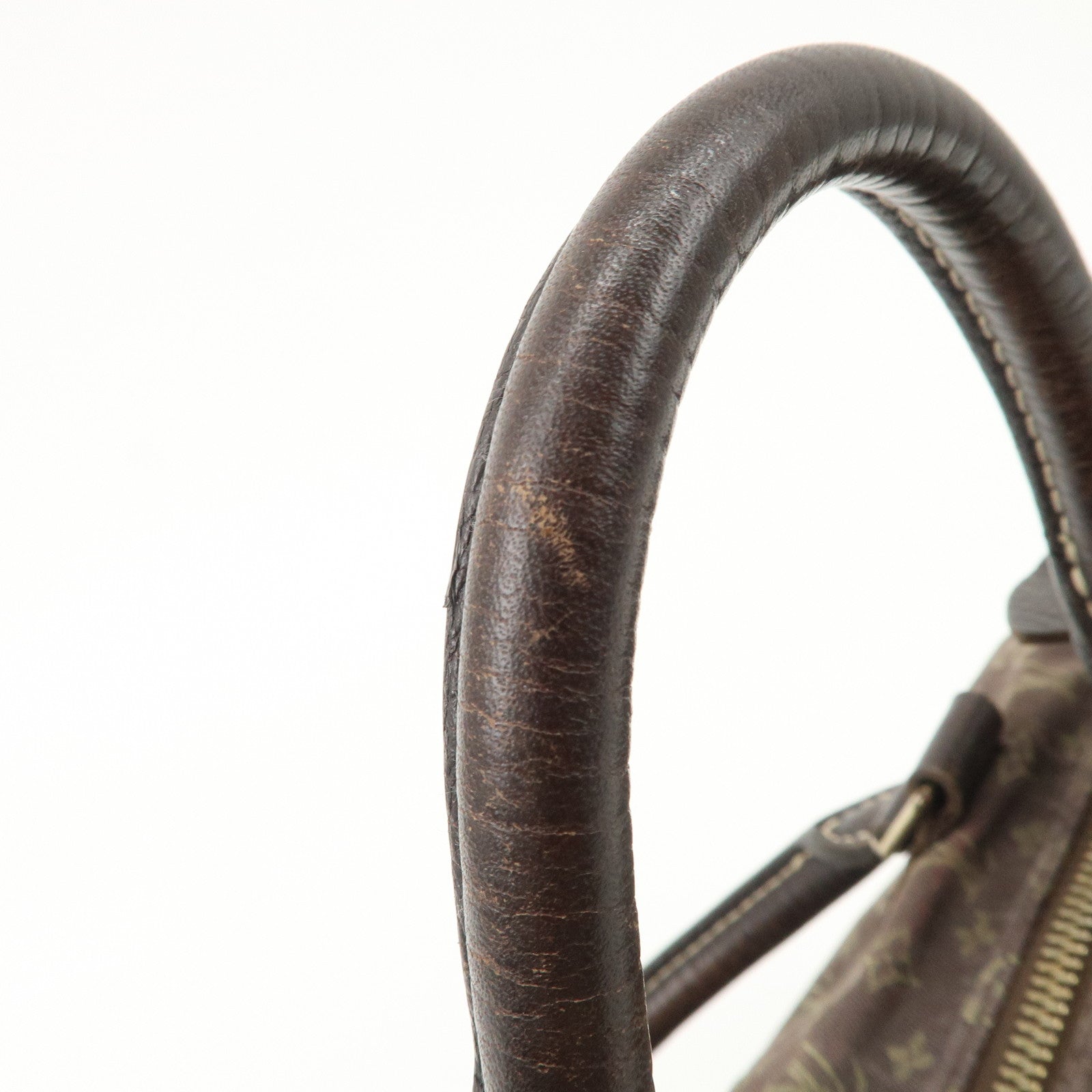 Louis Vuitton Monogram Mini Lin Speedy 30 Boston Bag Ebene M95224 Used Used