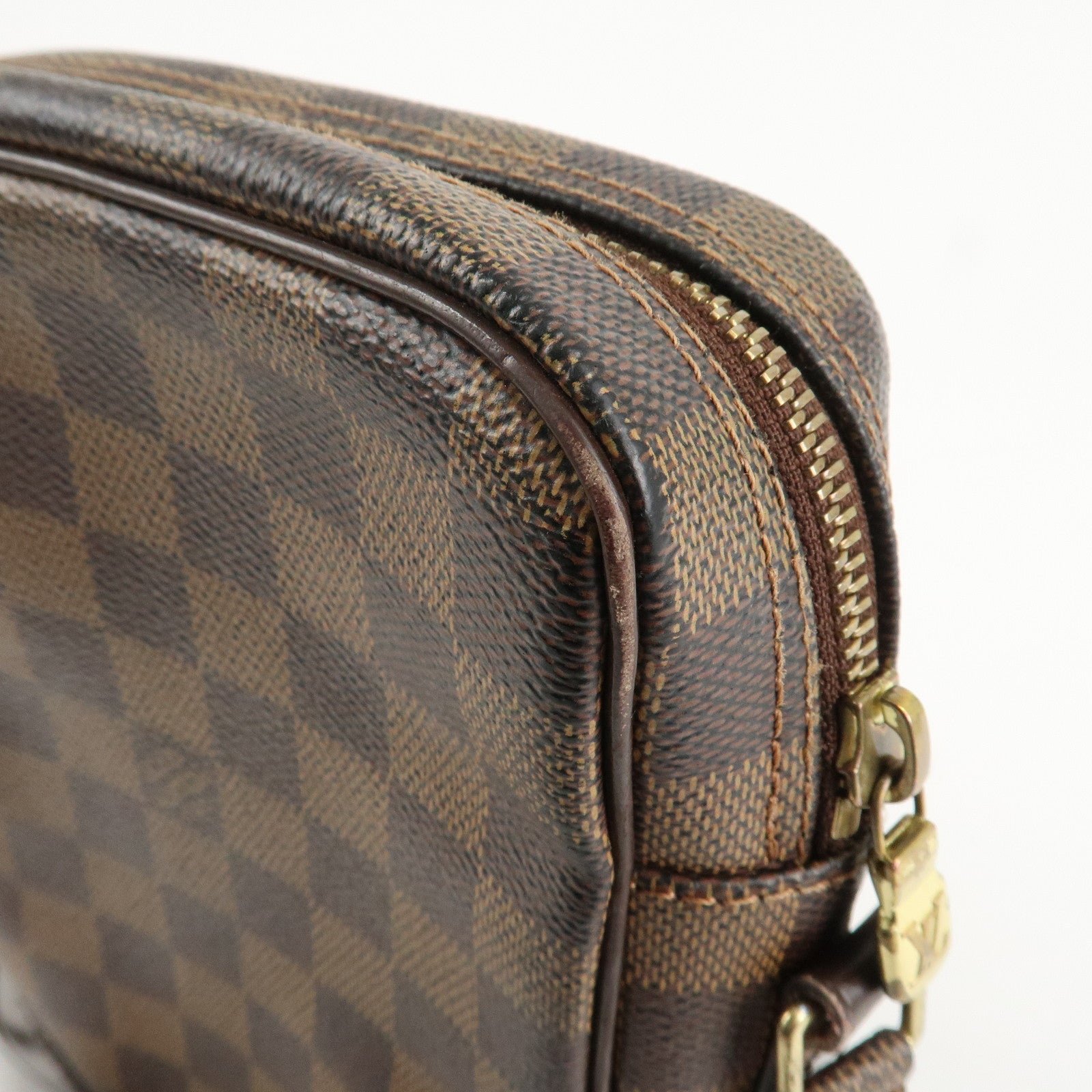 Louis Vuitton Amazone SPO Damier Ebene Shoulder Bag N48074 Used