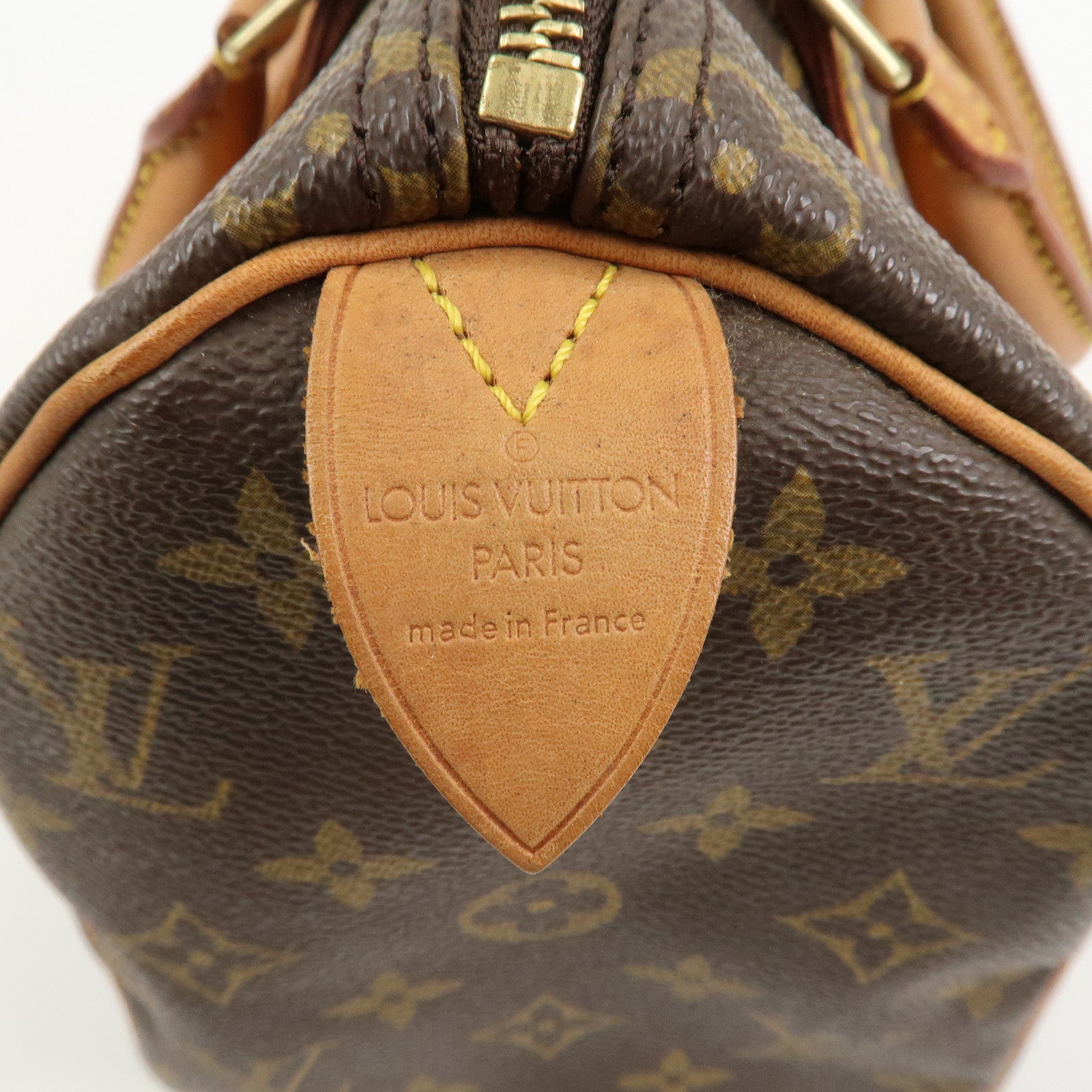 Louis Vuitton Monogram Speedy 25 Boston Bag Hand Bag Brown M41528