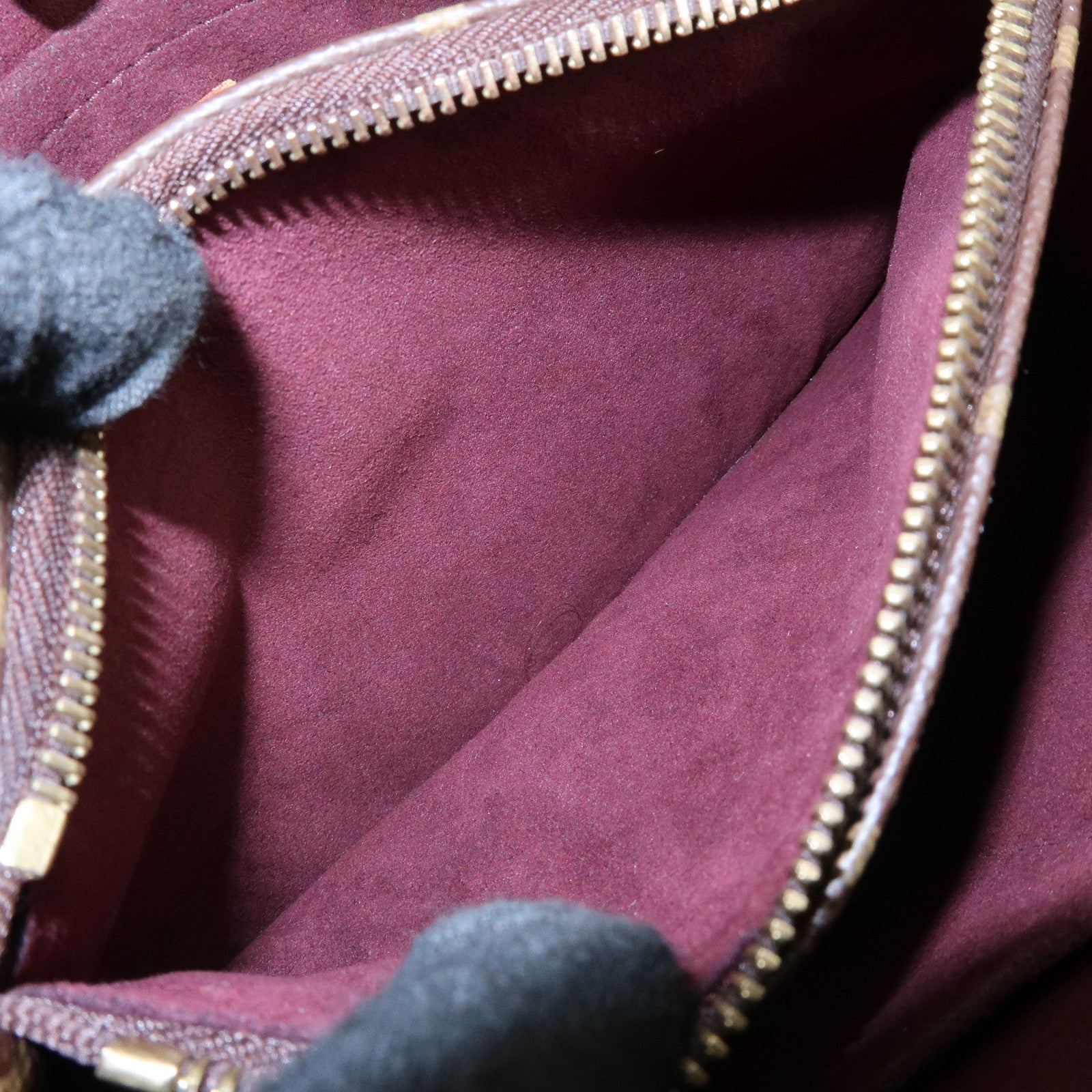 Louis Vuitton Monogram Montaigne BB 2Way Bag Hand Bag Brown M41055