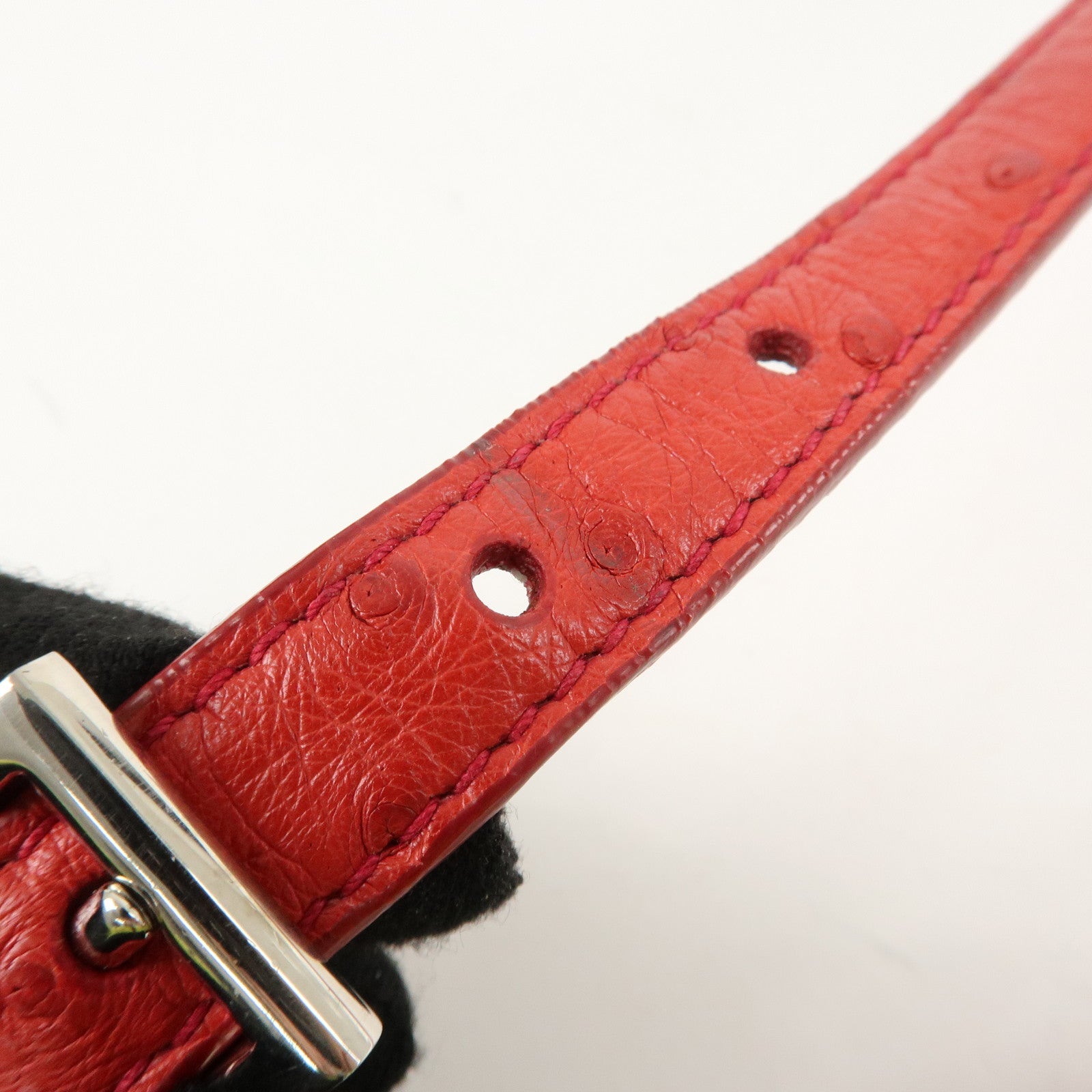 PRADA Galleria Triangle Logo Unborn Calf Leather 2Way Bag 1BA863 Used