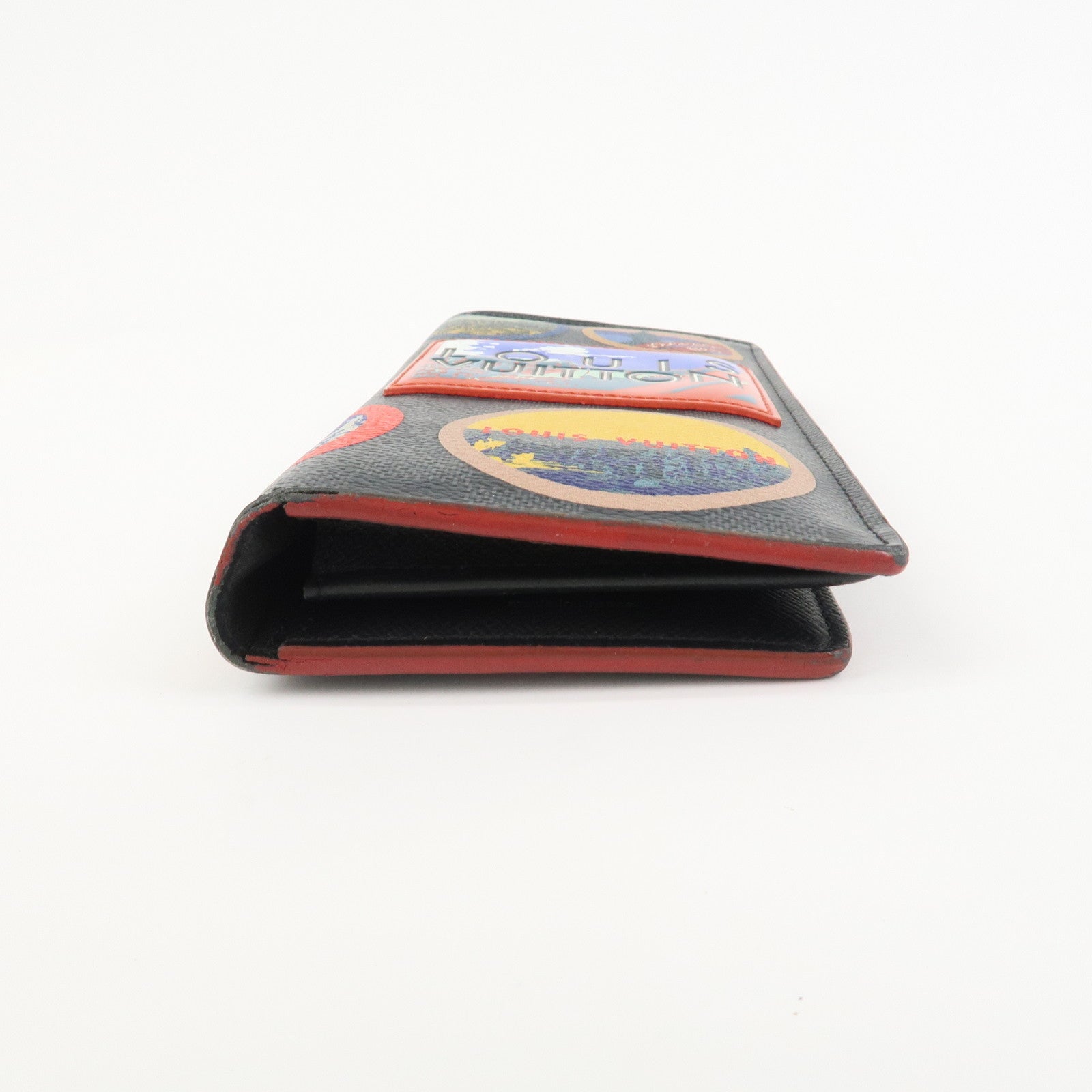 Louis Vuitton Damier Glaphite Portefeuille Brazza Wallet N60091