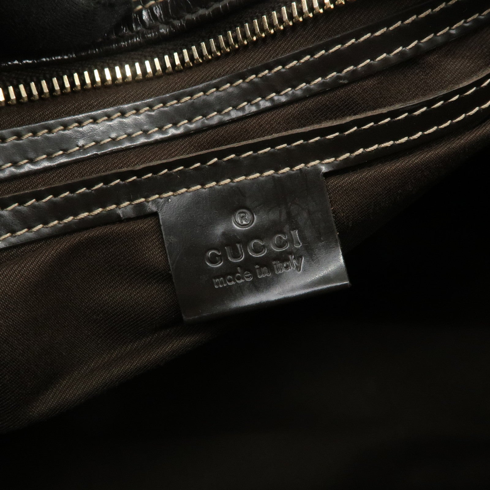 GUCCI GG Supreme Guccissima GG Plus Histoire Boston Bag 193603