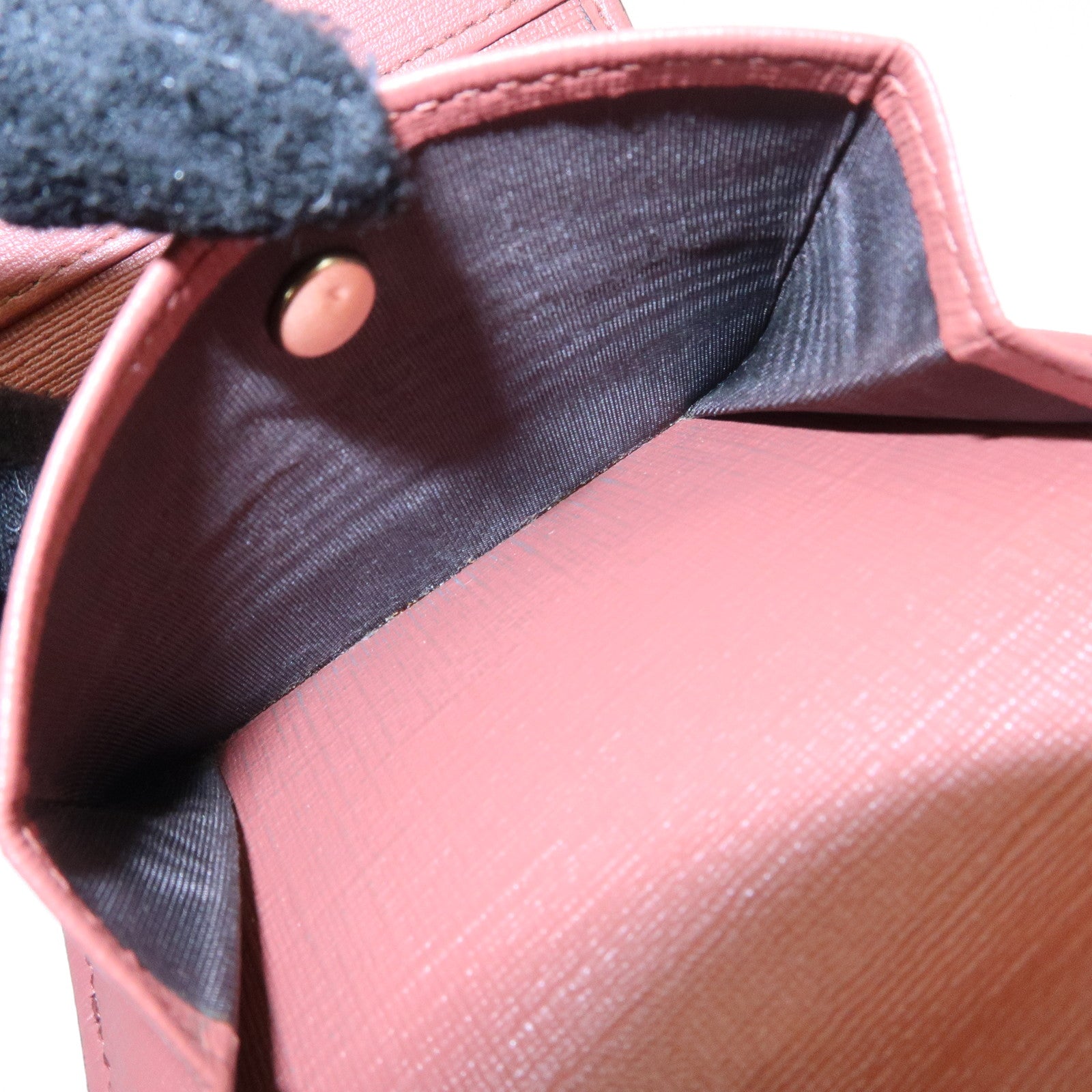 GUCCI Interlocking G GG Supreme Star Tri-Fold Compact Wallet 212106 Used