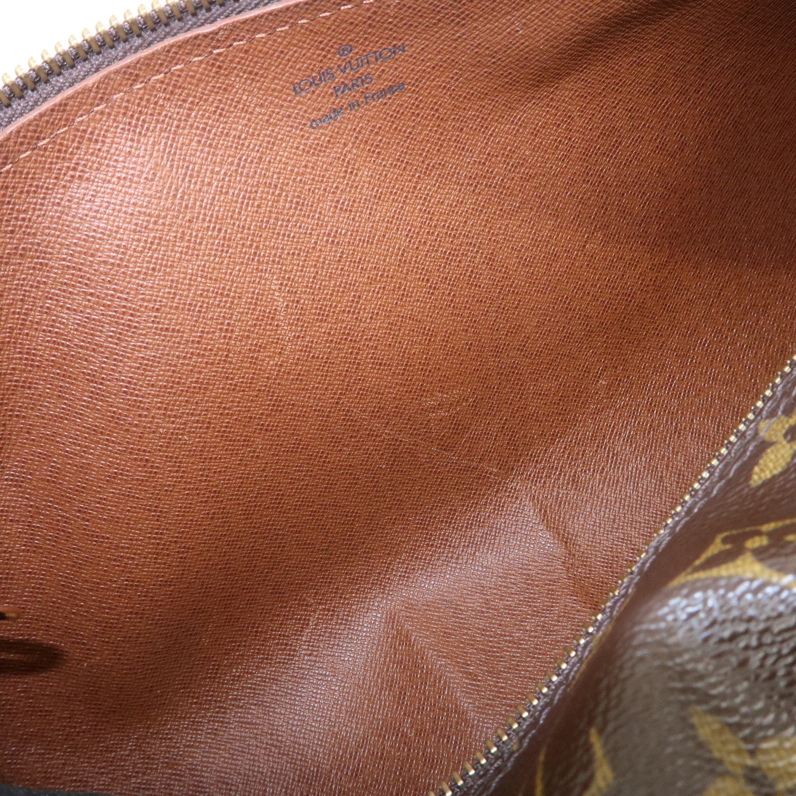 Louis Vuitton Monogram Papillon 30 Hand Bag Brown M51385