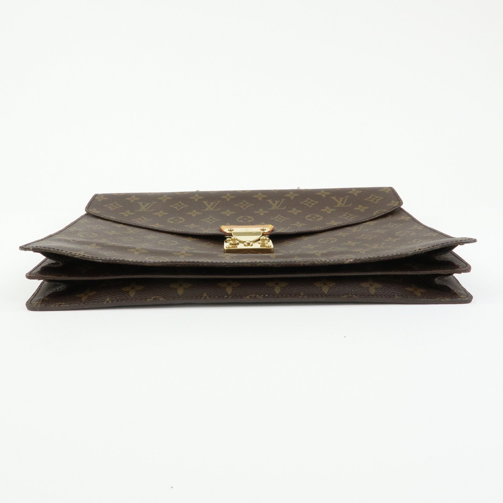Louis Vuitton Monogram Serviette Conseiller Briefcase Brown M53331
