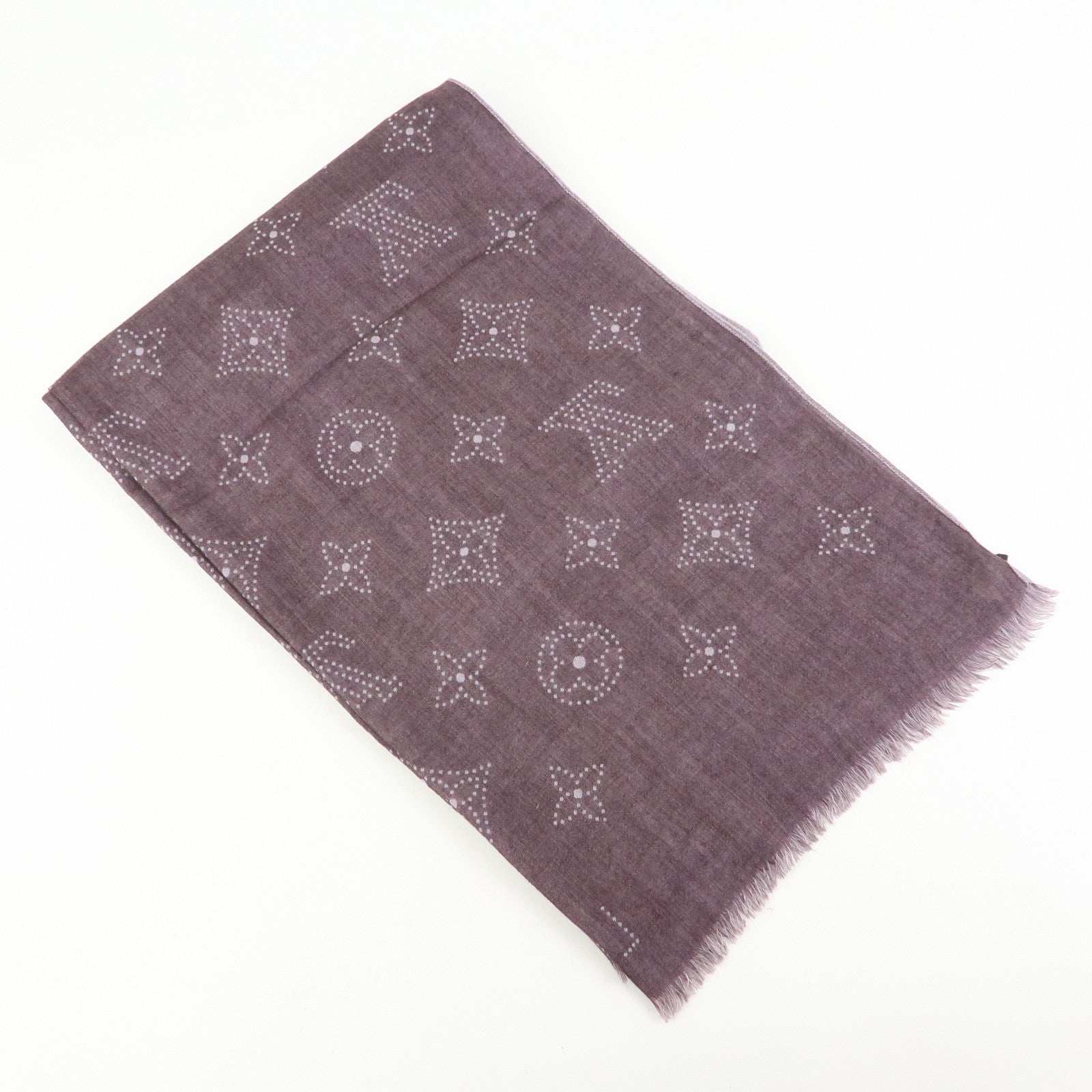 Louis Vuitton Monogram Cashmere Silk Etole Mahina Stole M72312