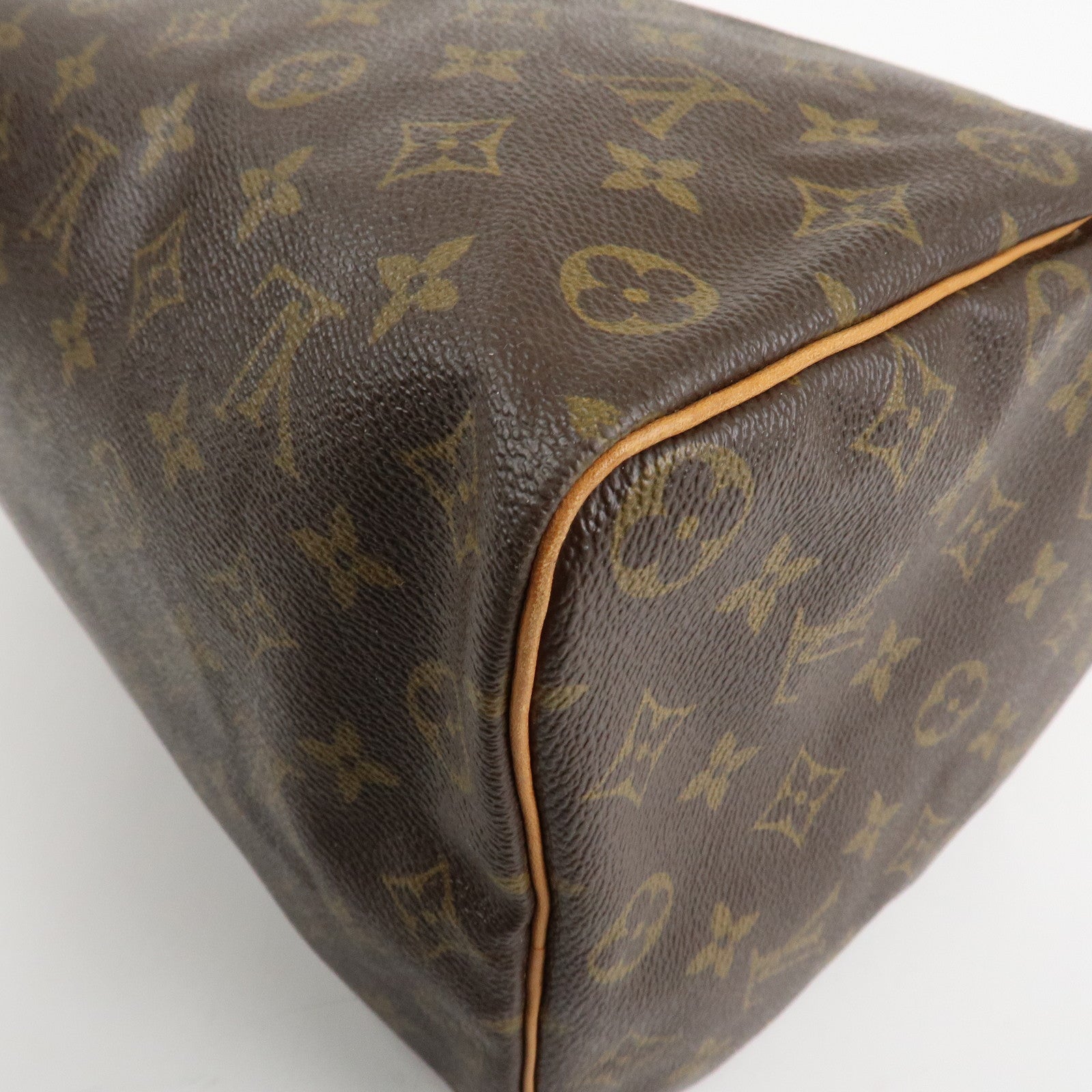 Louis Vuitton Monogram Speedy 35 Hand Bag Boston Bag M41524 Used