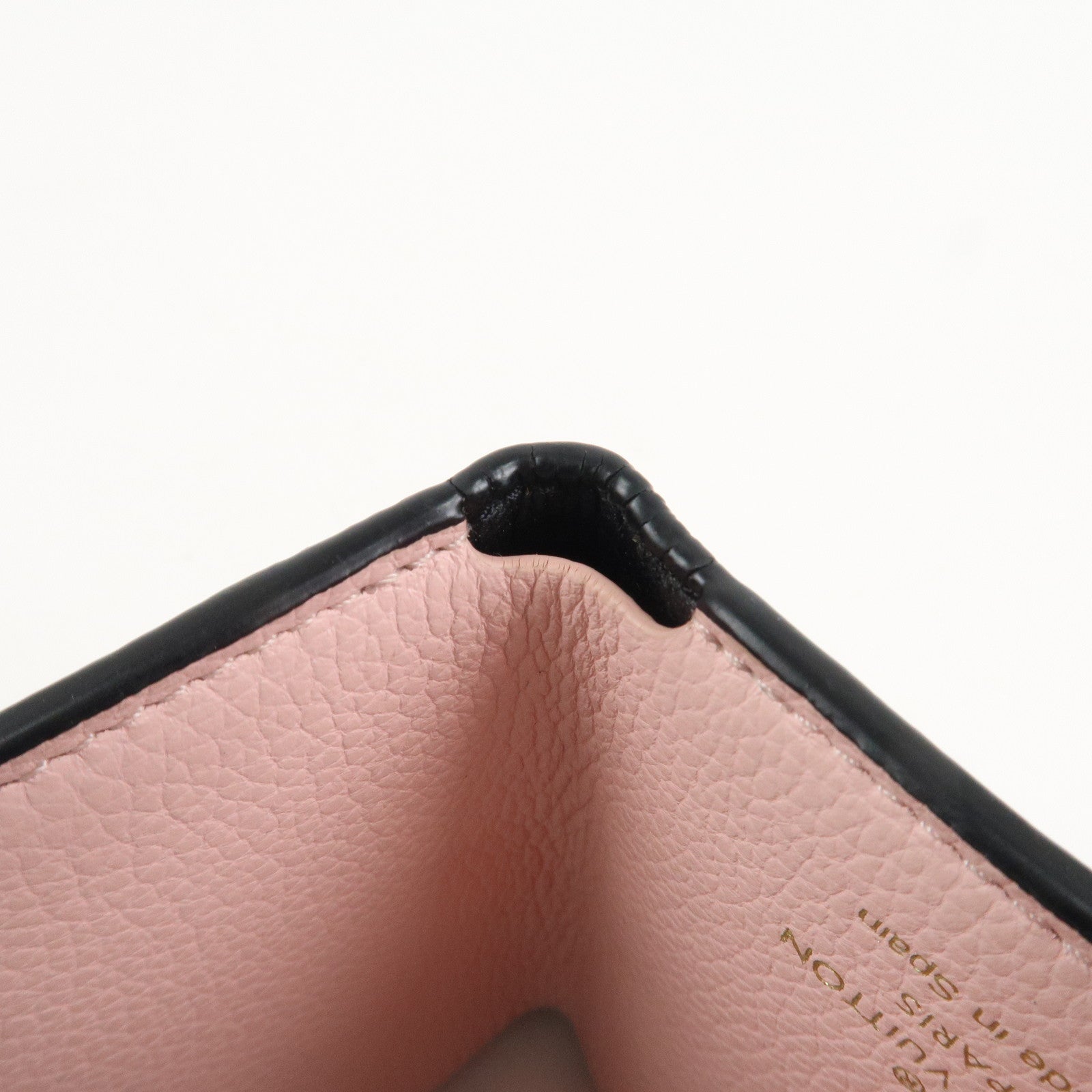 Louis Vuitton Lock Me Portefeuille Lock Mini Leather Wallet M80984 Used