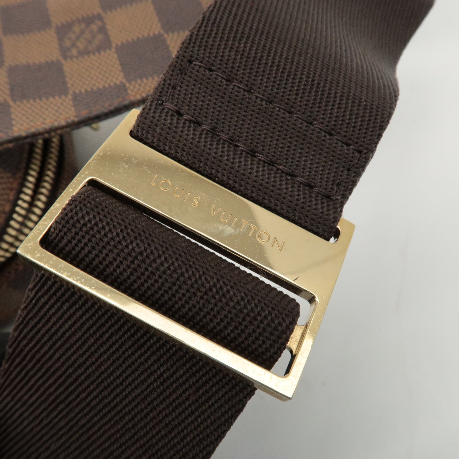 Louis Vuitton Damier Ebene Geronimos Crossbody Bag Waist Bag N51994 Used